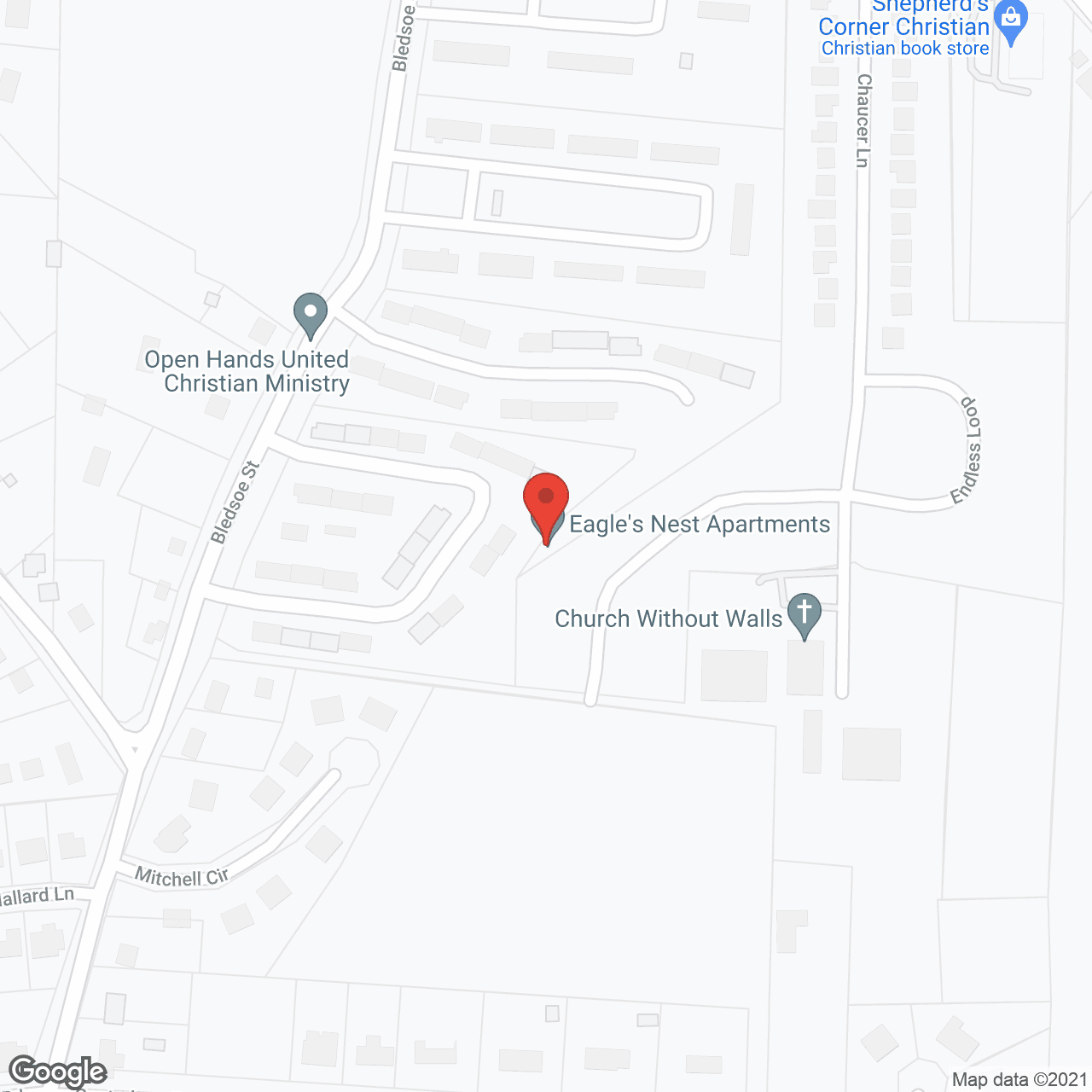 Eagle's Nest Apartments in google map