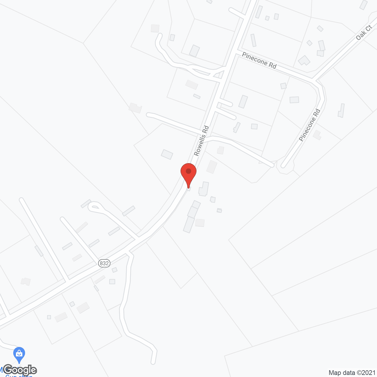 Crossroads at Catawba in google map