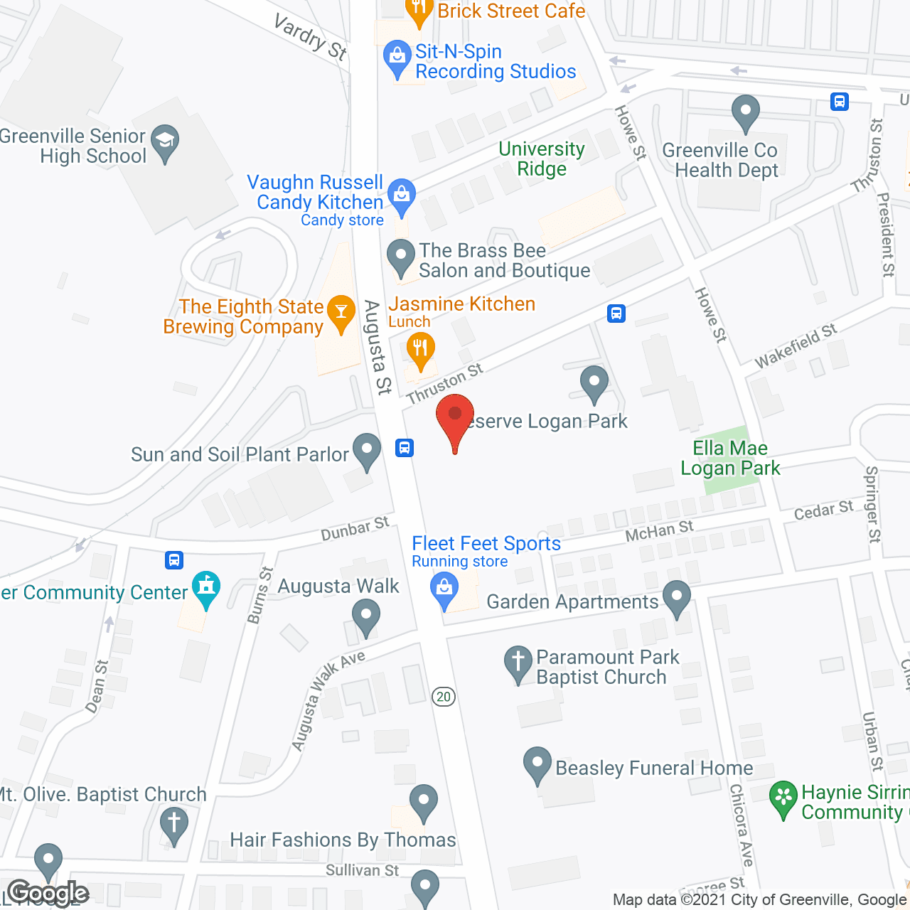 Scott Towers in google map