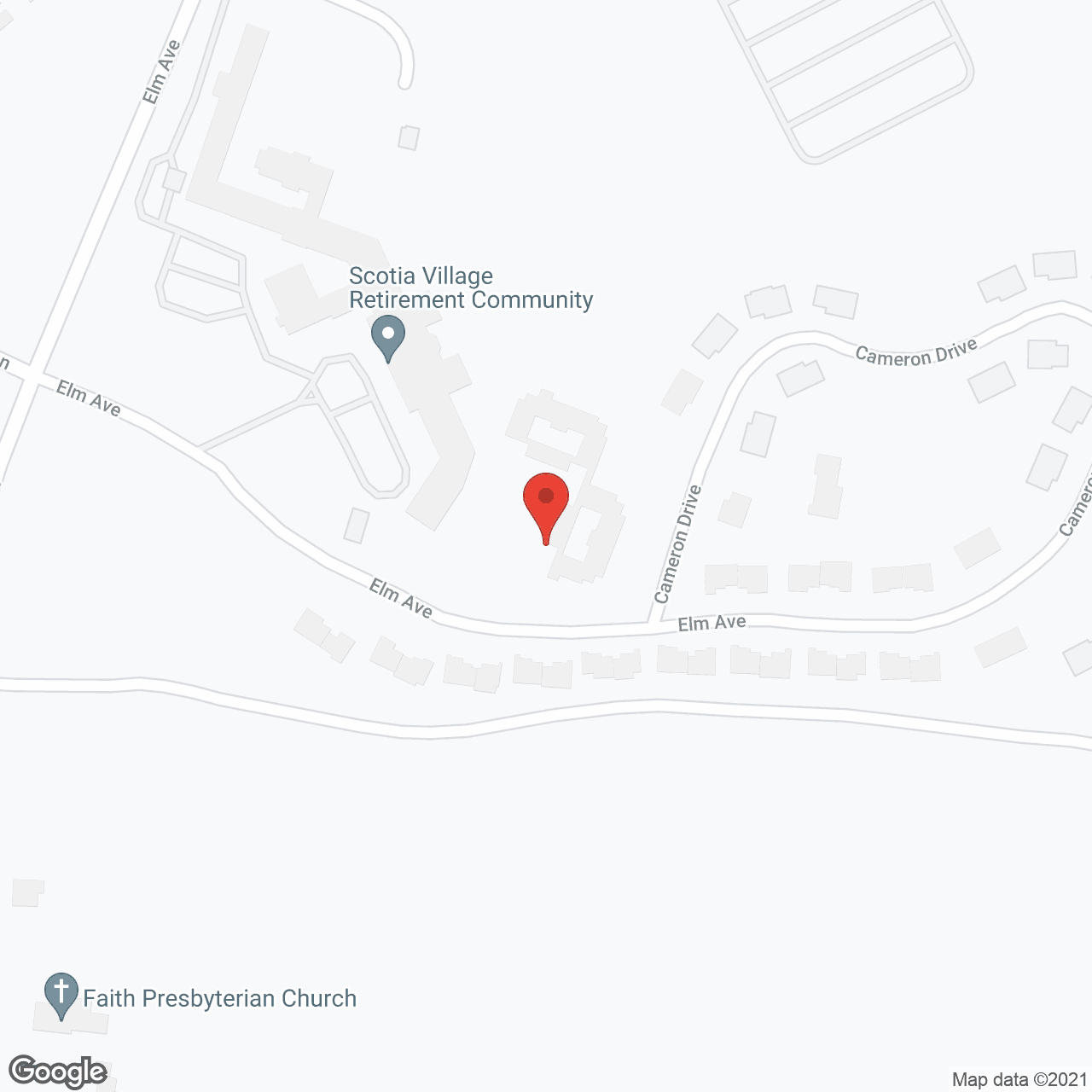 Scotia Village in google map
