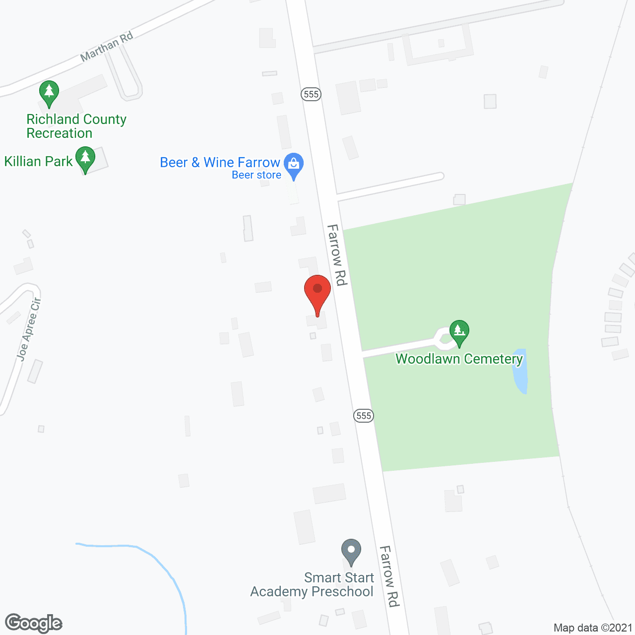 Carson's Community Care in google map