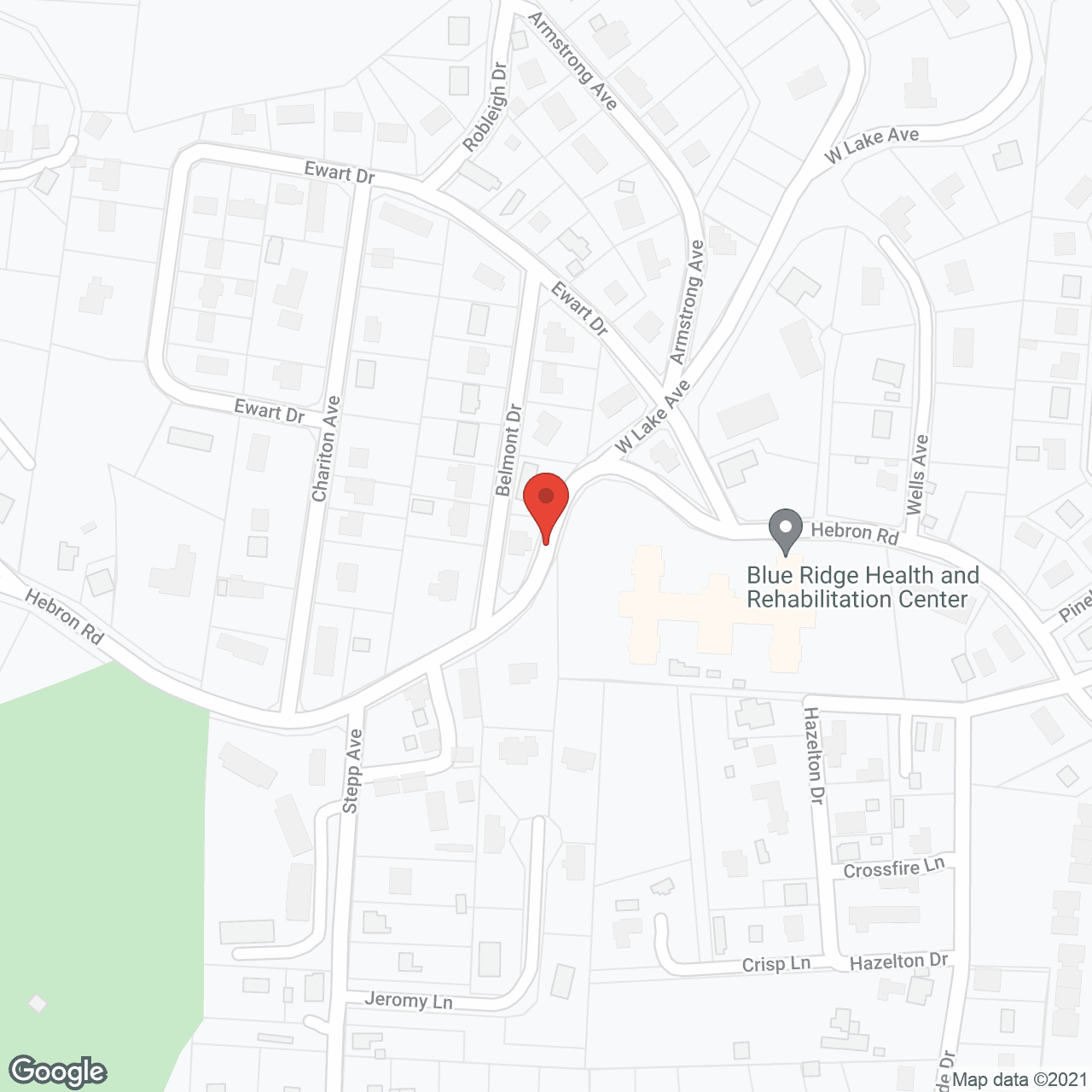 Golden LivingCenter Hendersonville in google map