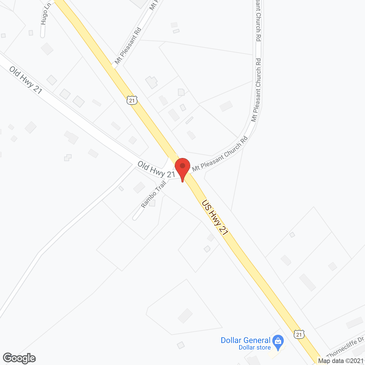 Brush Arbor Residential Care 2 in google map