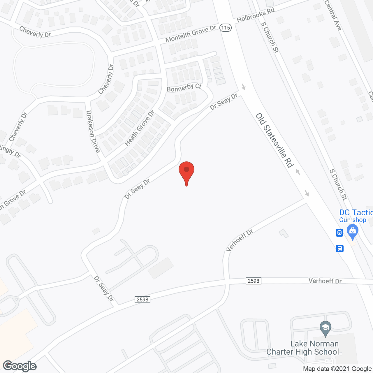 Huntersville Oaks Nursing Home in google map