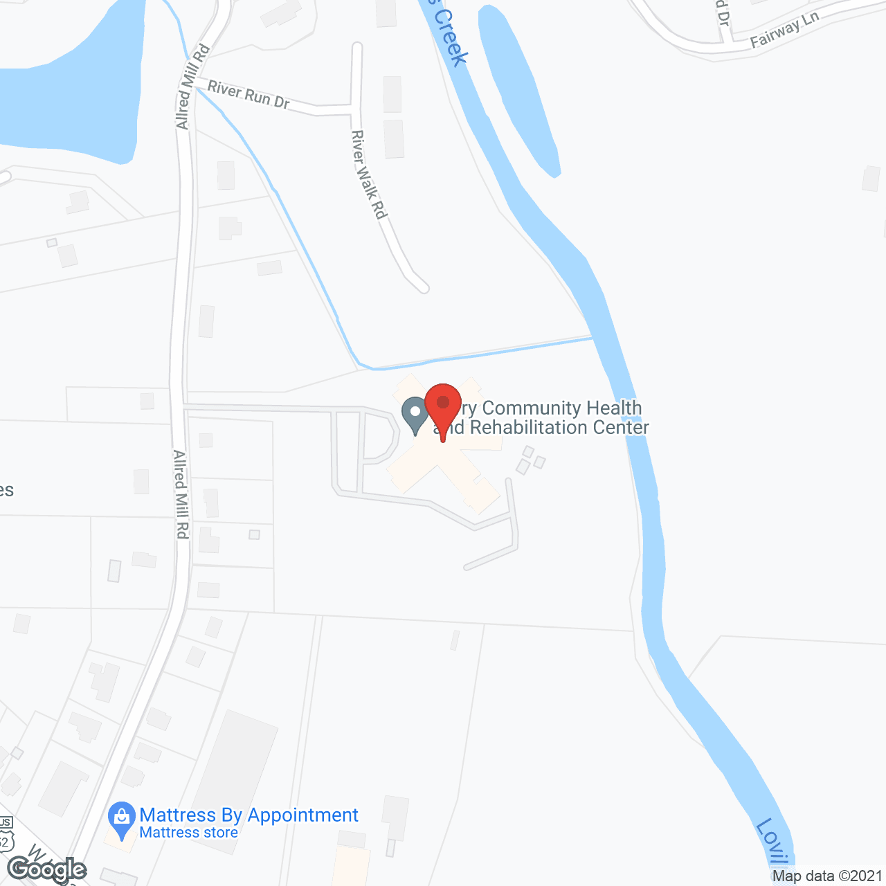 Golden Living Center Surry in google map
