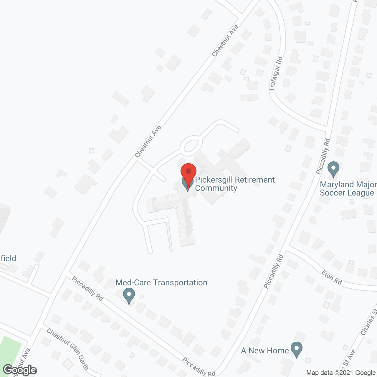 Pickersgill Retirement Community in google map