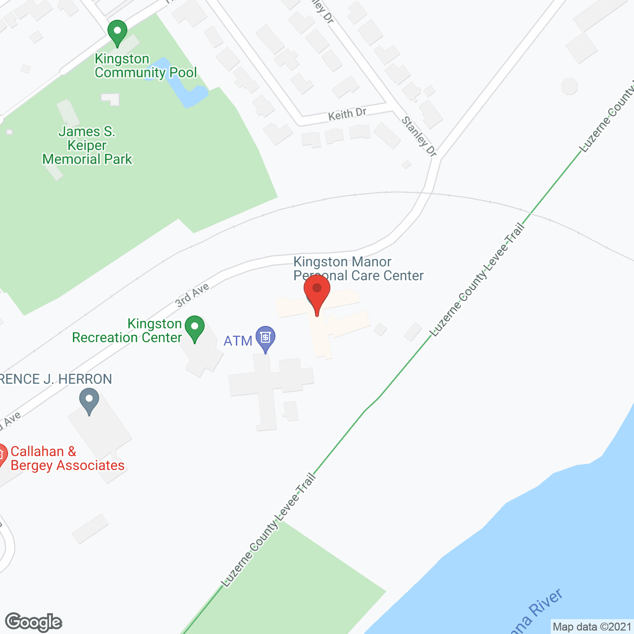 Serenity Care Kingston in google map