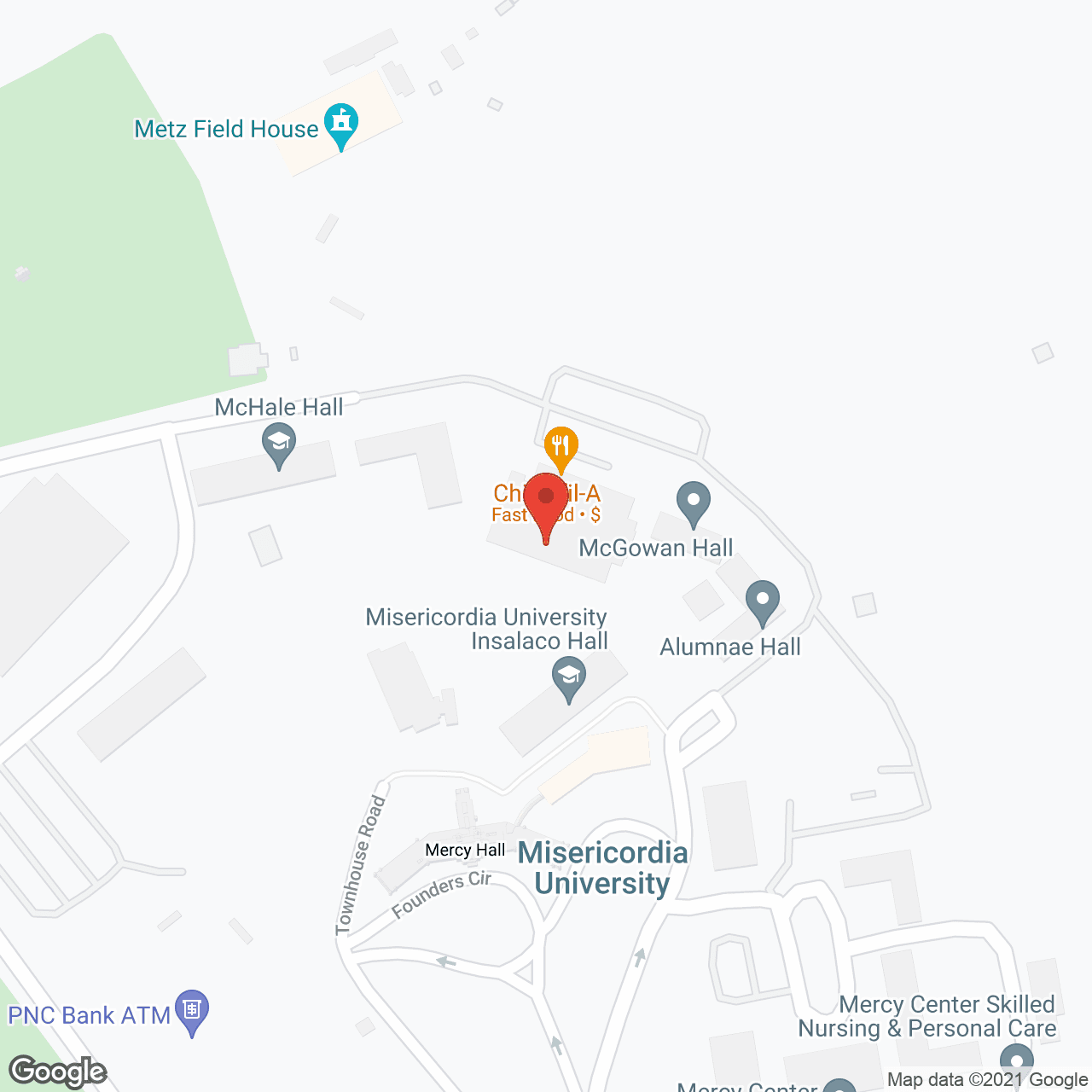 Sisters of Mercy in google map