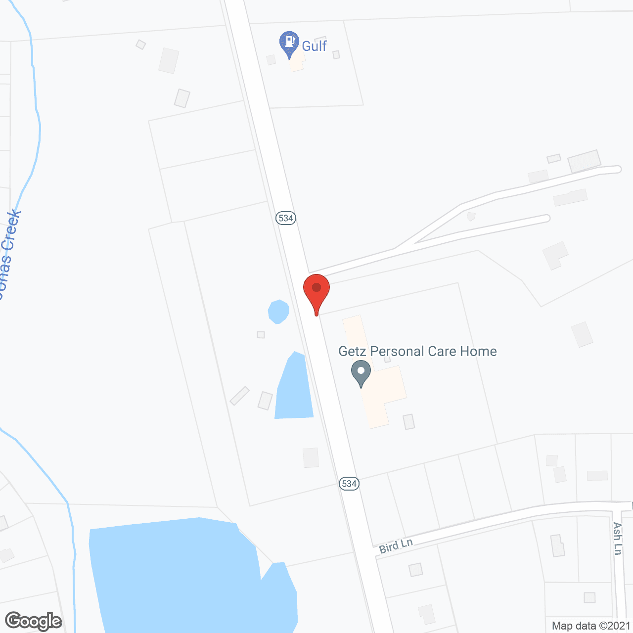 Getz Personal Care Home Inc in google map