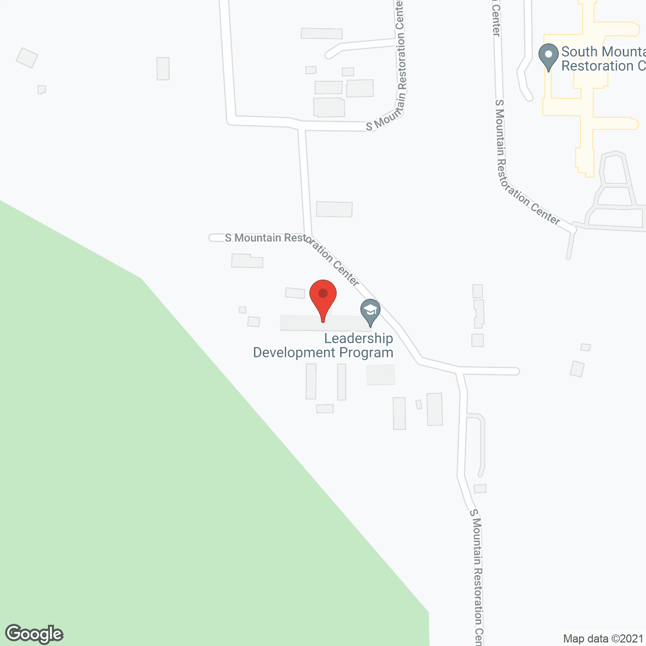 South Mountain Restoration Ctr in google map