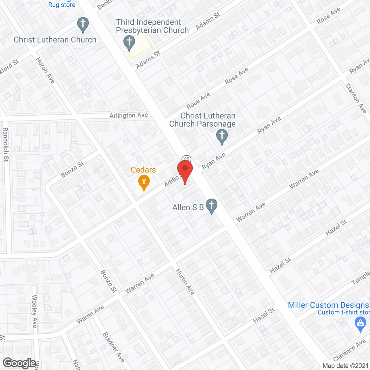 La Casa in google map