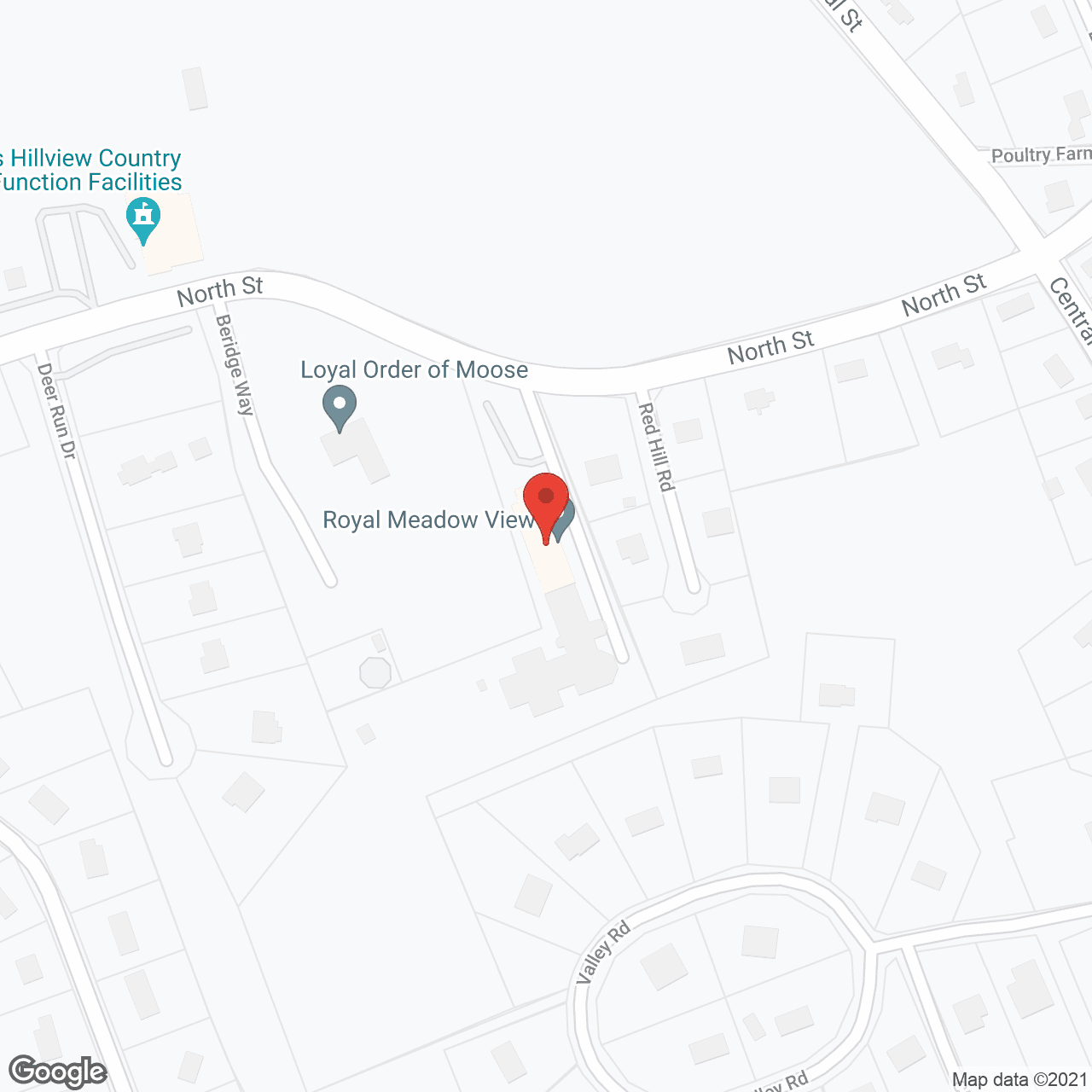 Meadow View Care and Rehabilitation Center in google map