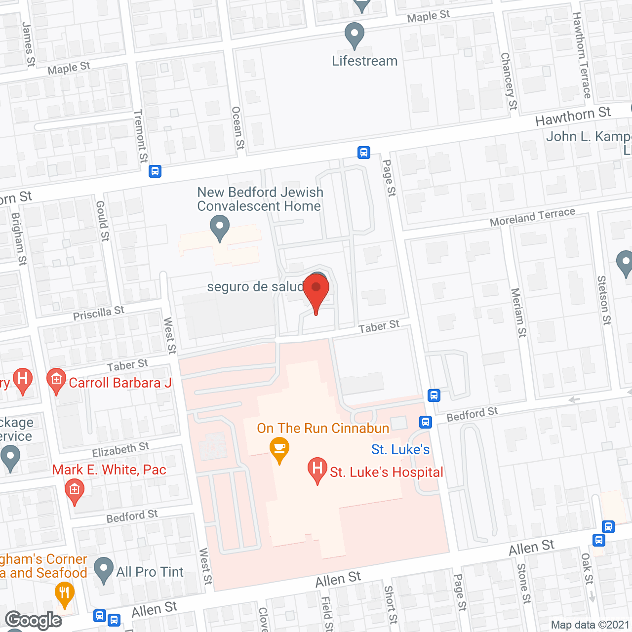 Taber Street Nursing Home in google map