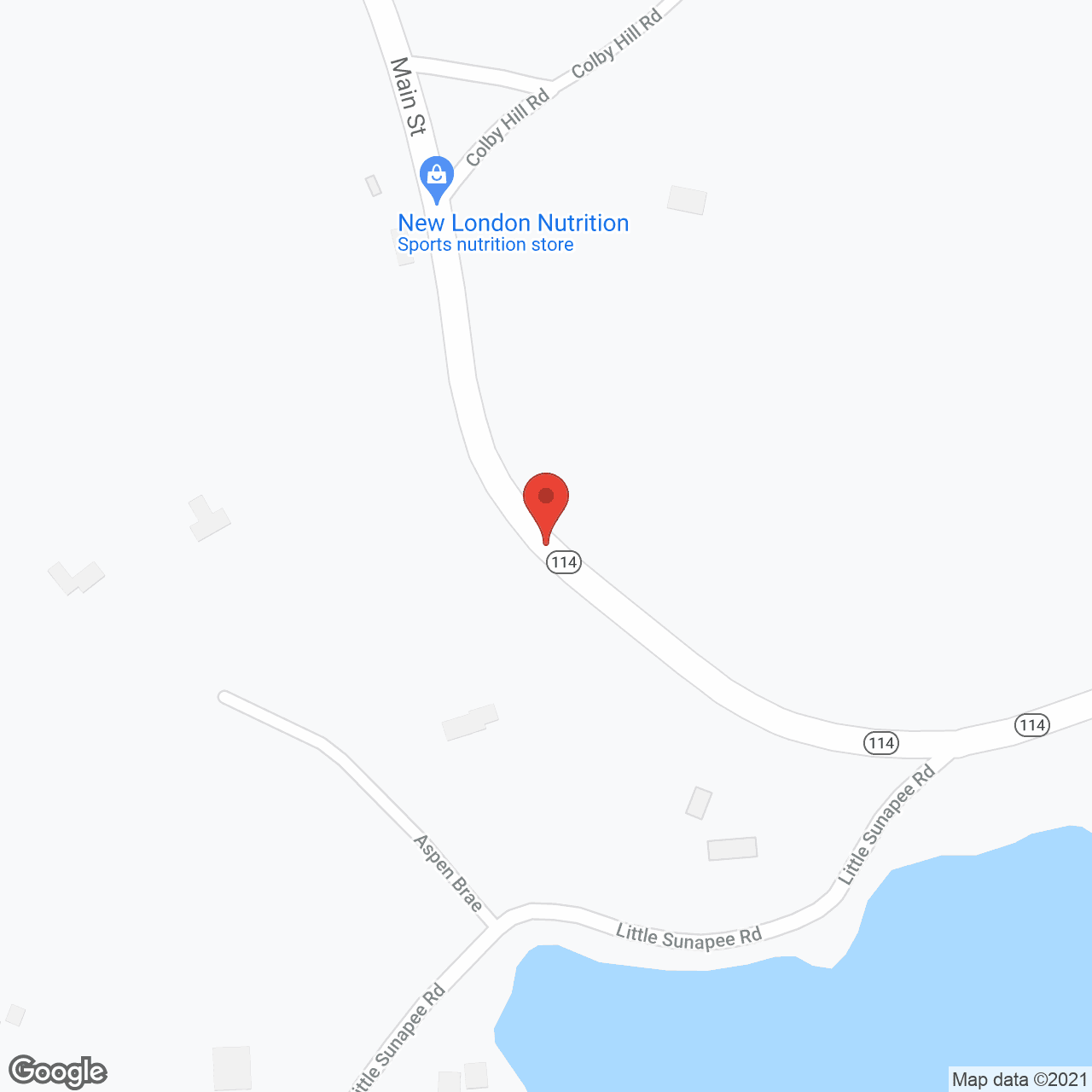 Woodcrest Village in google map