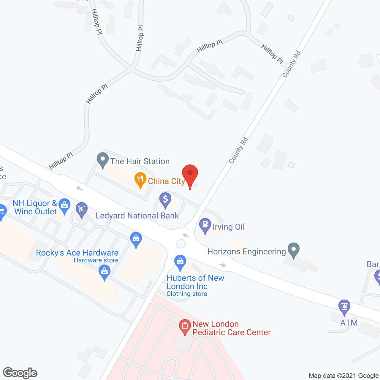 Clough Center in google map