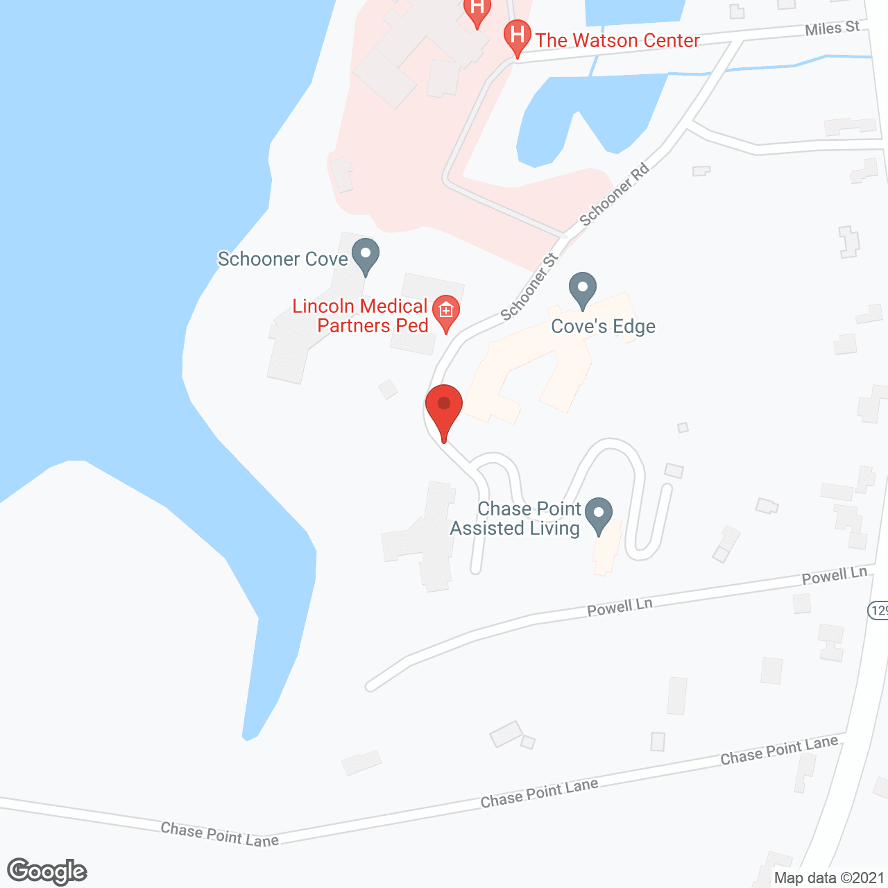 Schooner Cove in google map