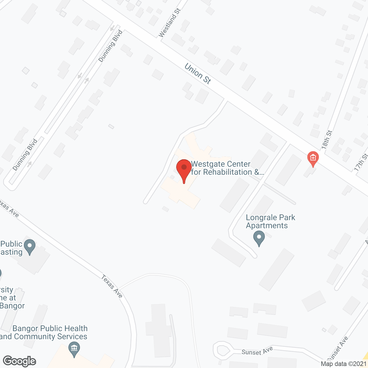 Westgate Center in google map