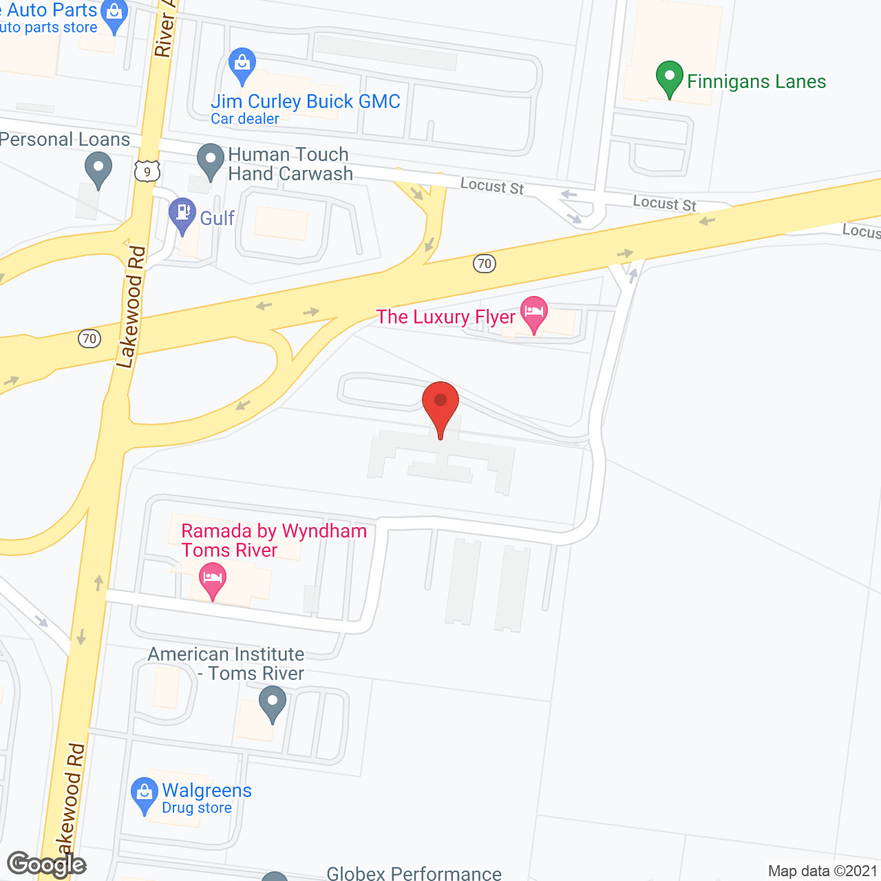 Dover Woods Health Care Center in google map