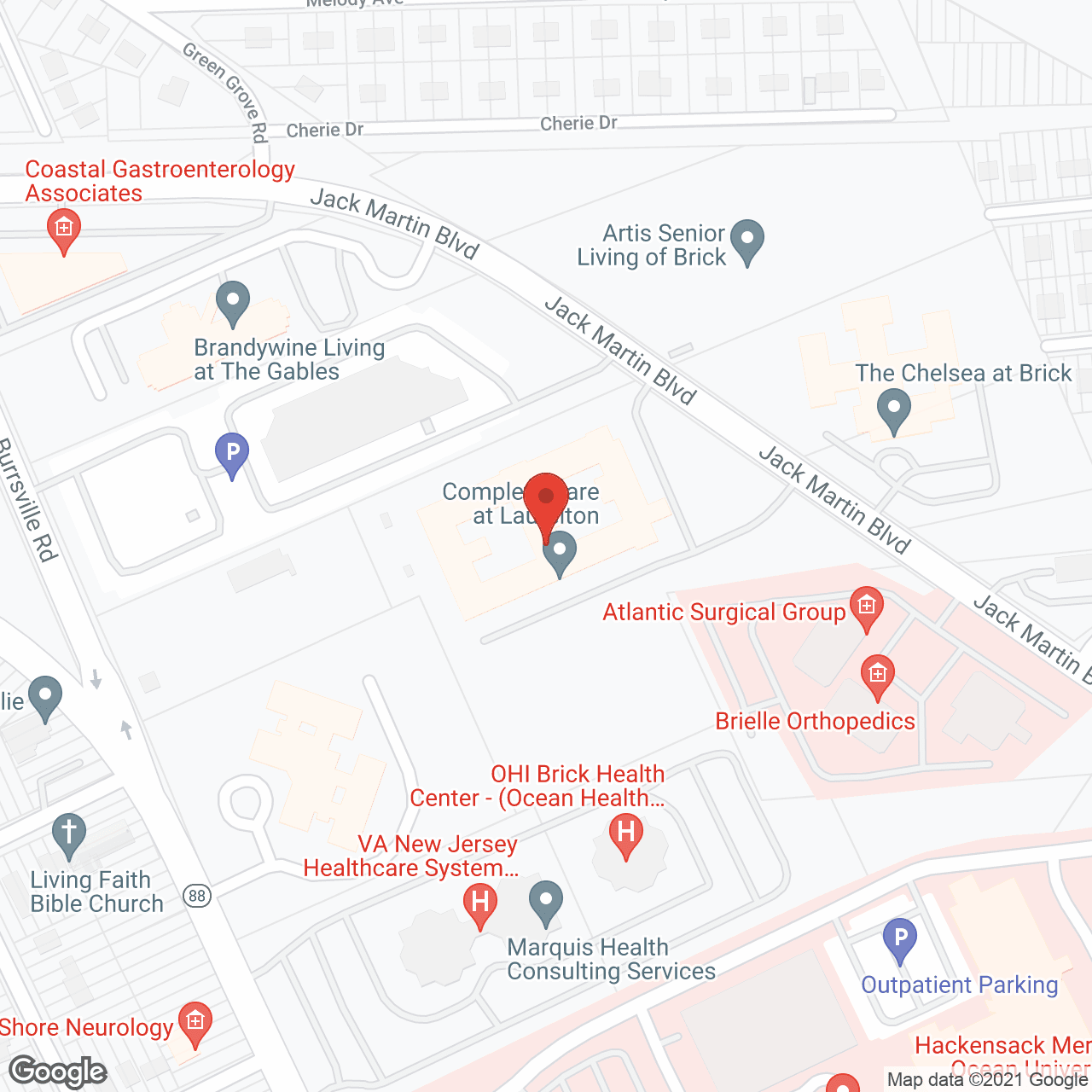 Laurelton Village in google map