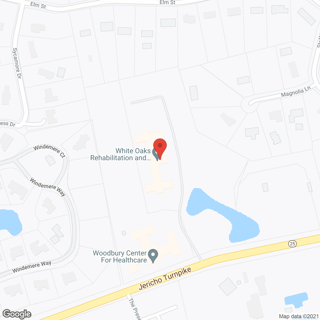White Oaks Nursing Home in google map