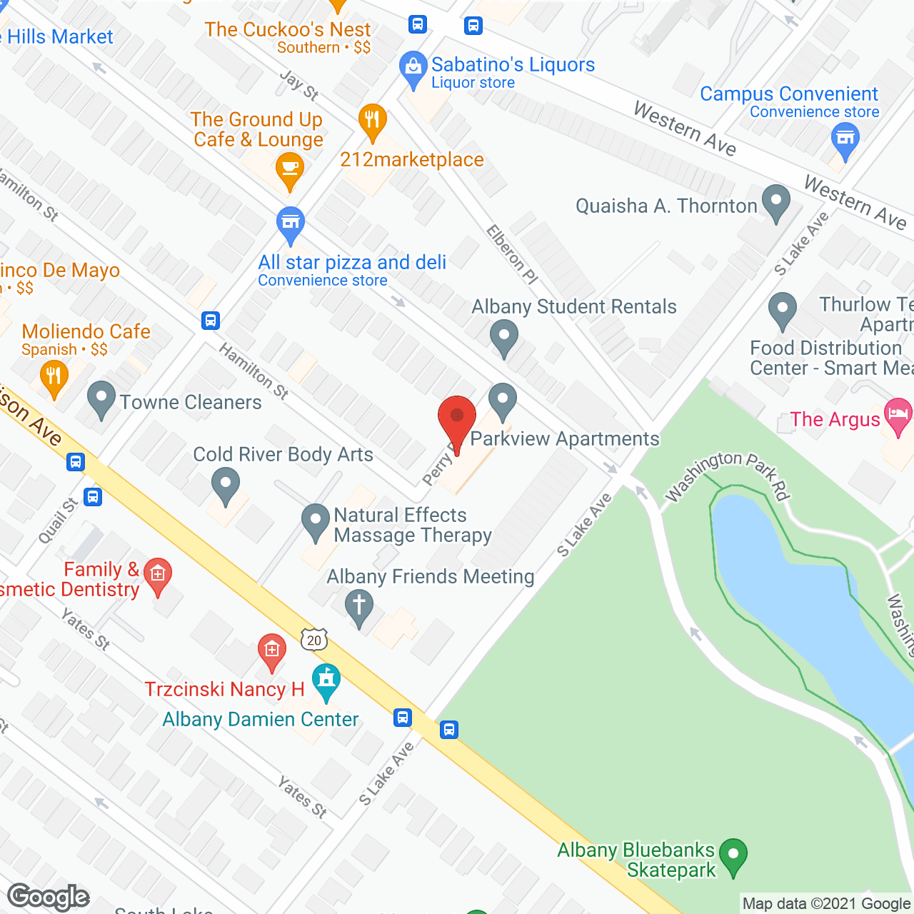 B'Nai B'Rith Parkview Apts in google map