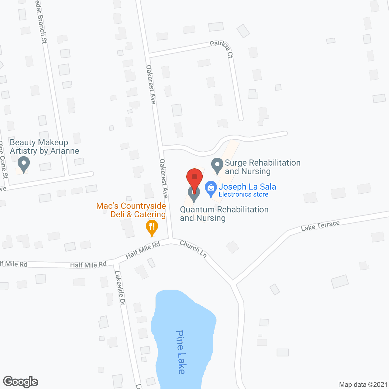 Quantum Rehabilitation and Nursing in google map