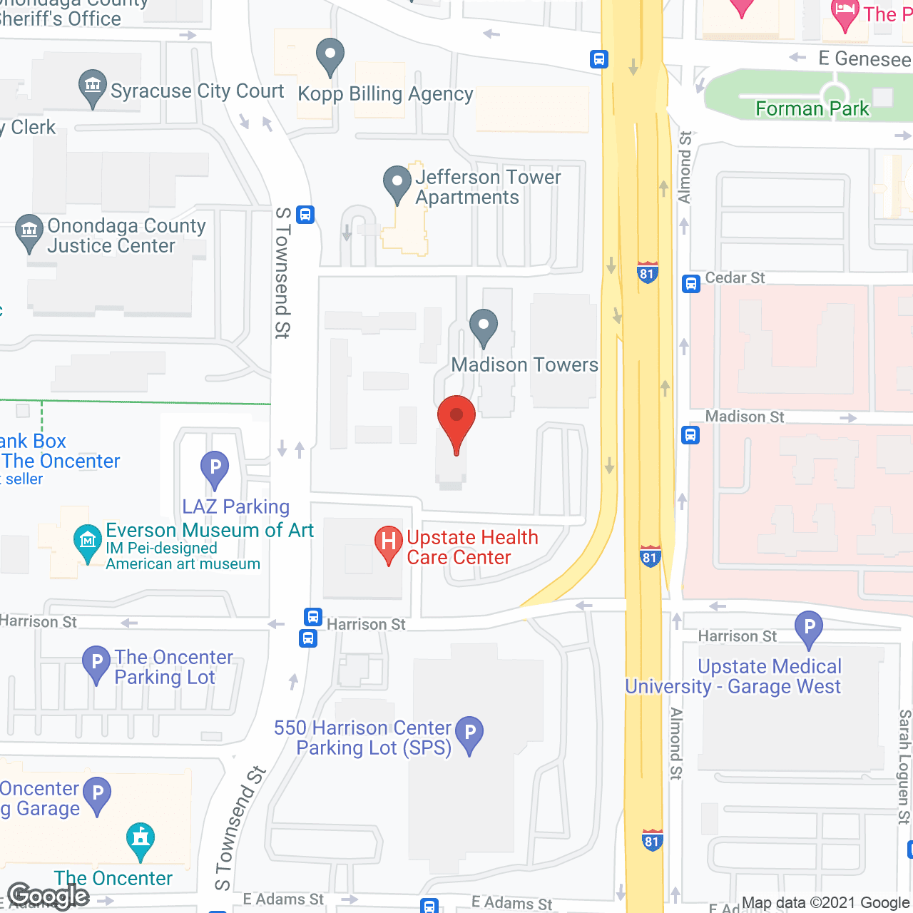 Presidential Plaza Harrison in google map