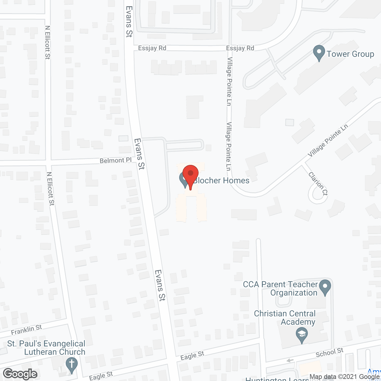 Blocher Homes in google map