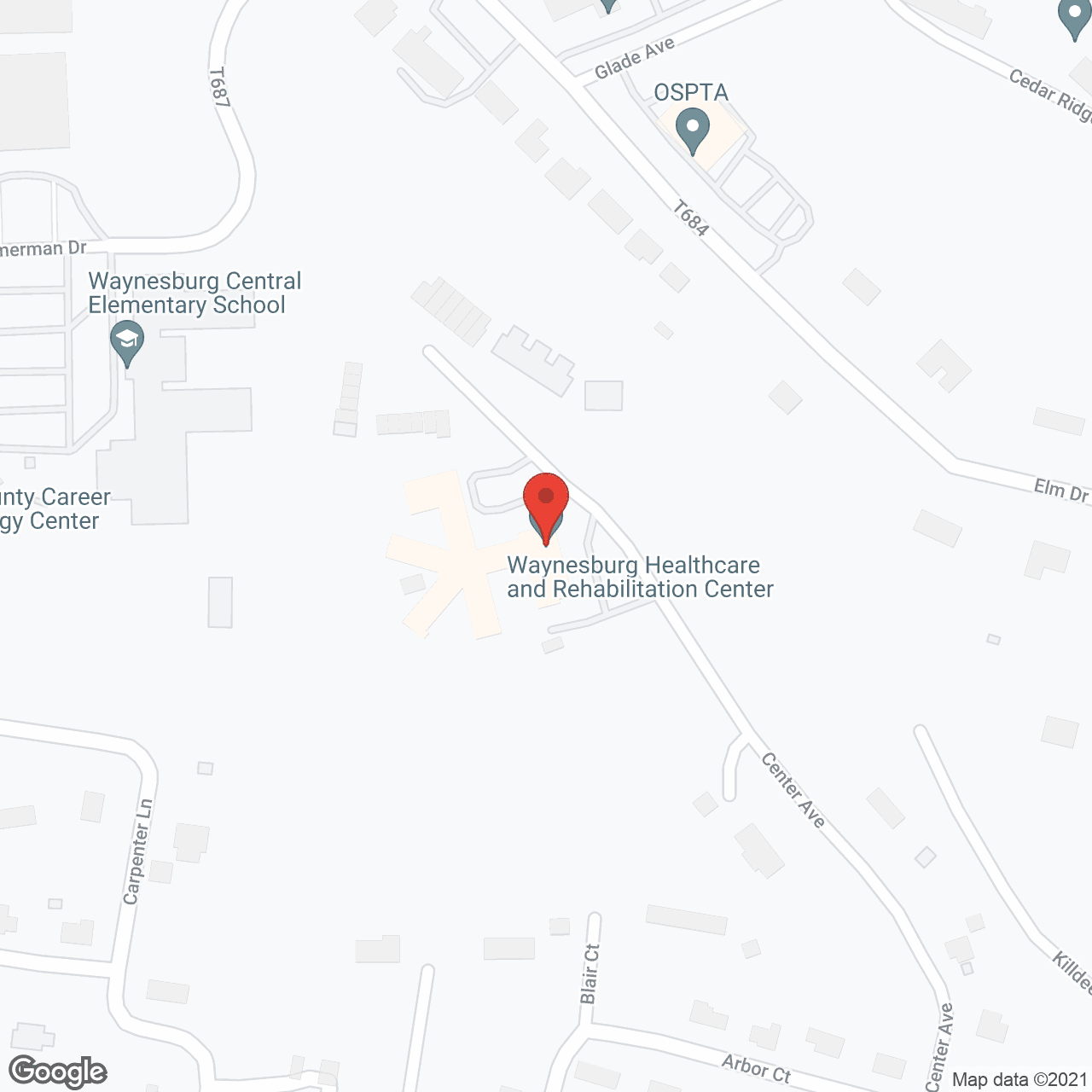 Golden LivingCenter - Waynesburg in google map