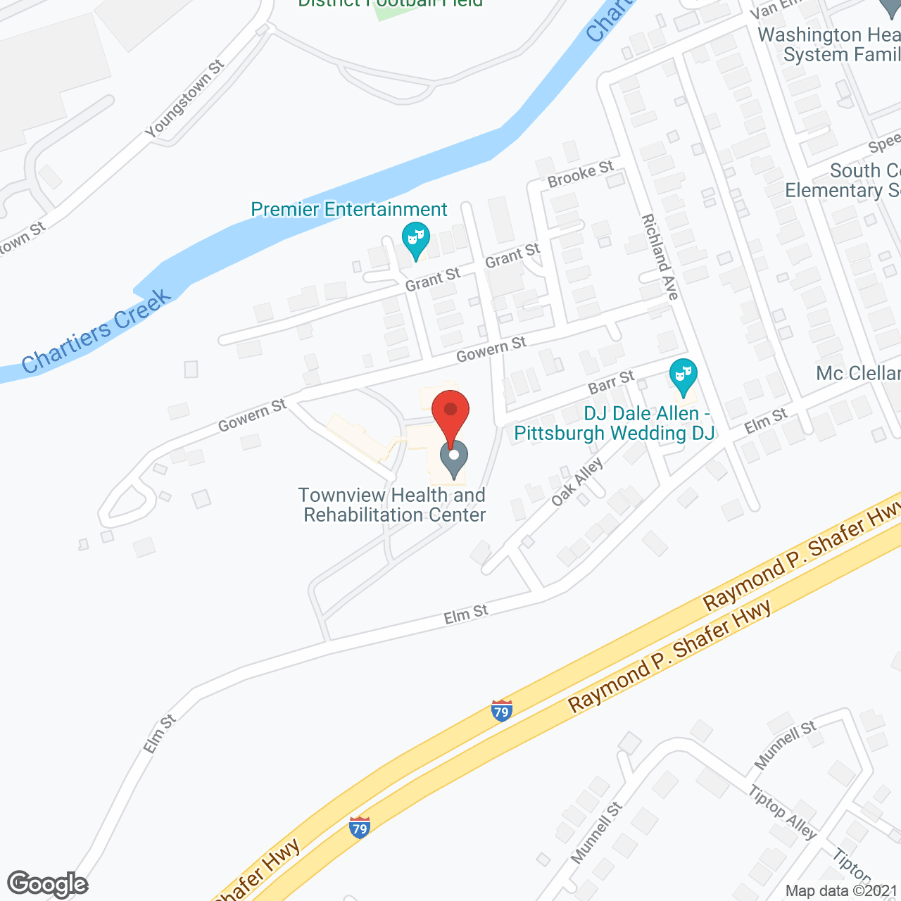 Townview Nursing And Rehab in google map