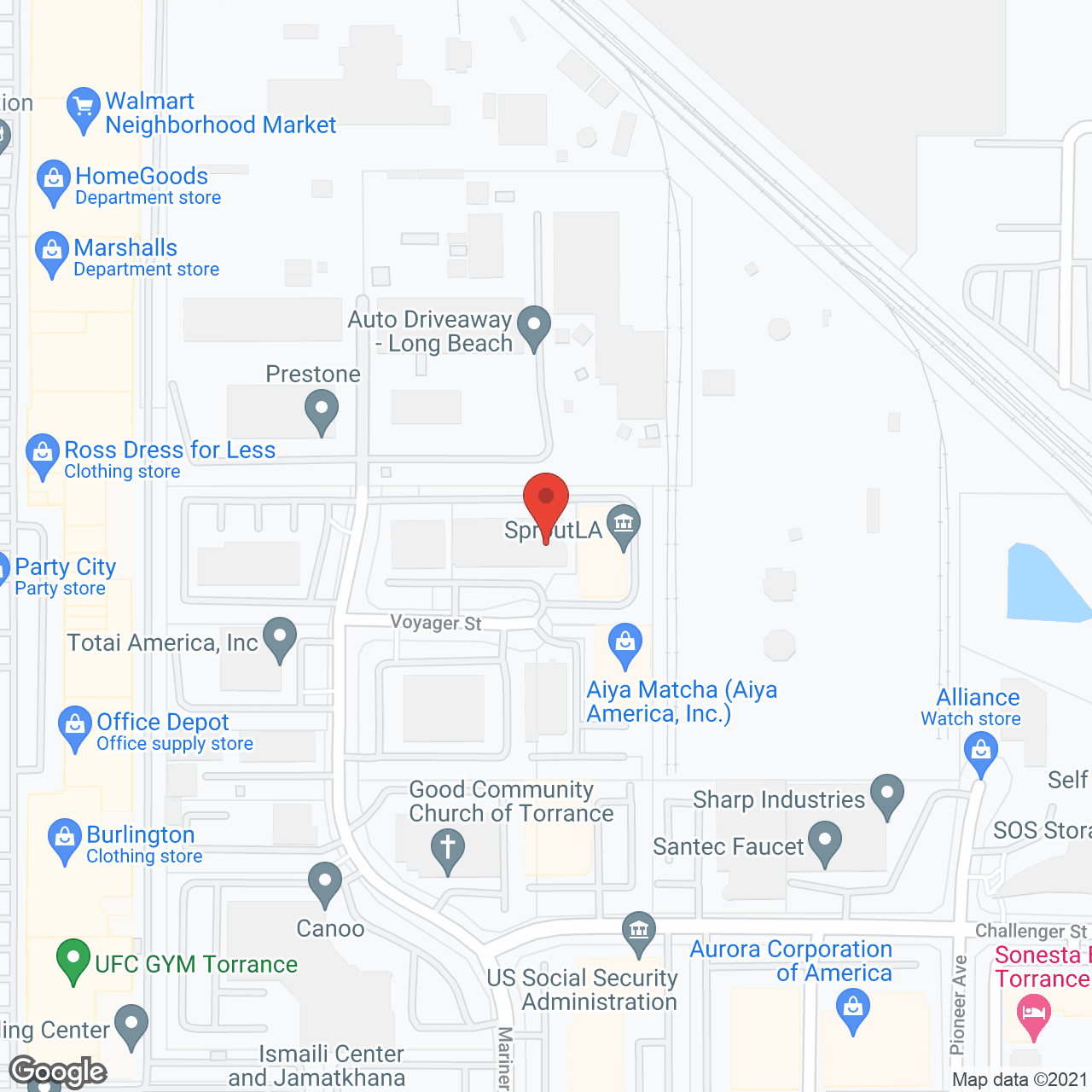 Just Right Home Care in google map