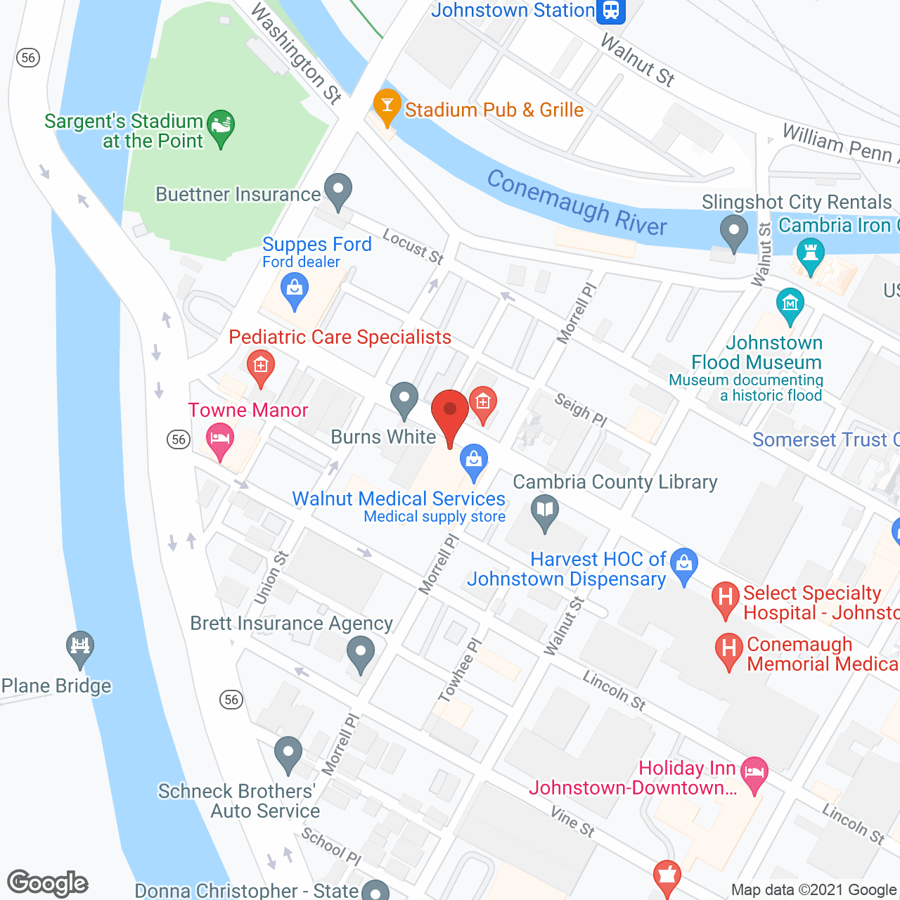 The Atrium, A Choice Community in google map