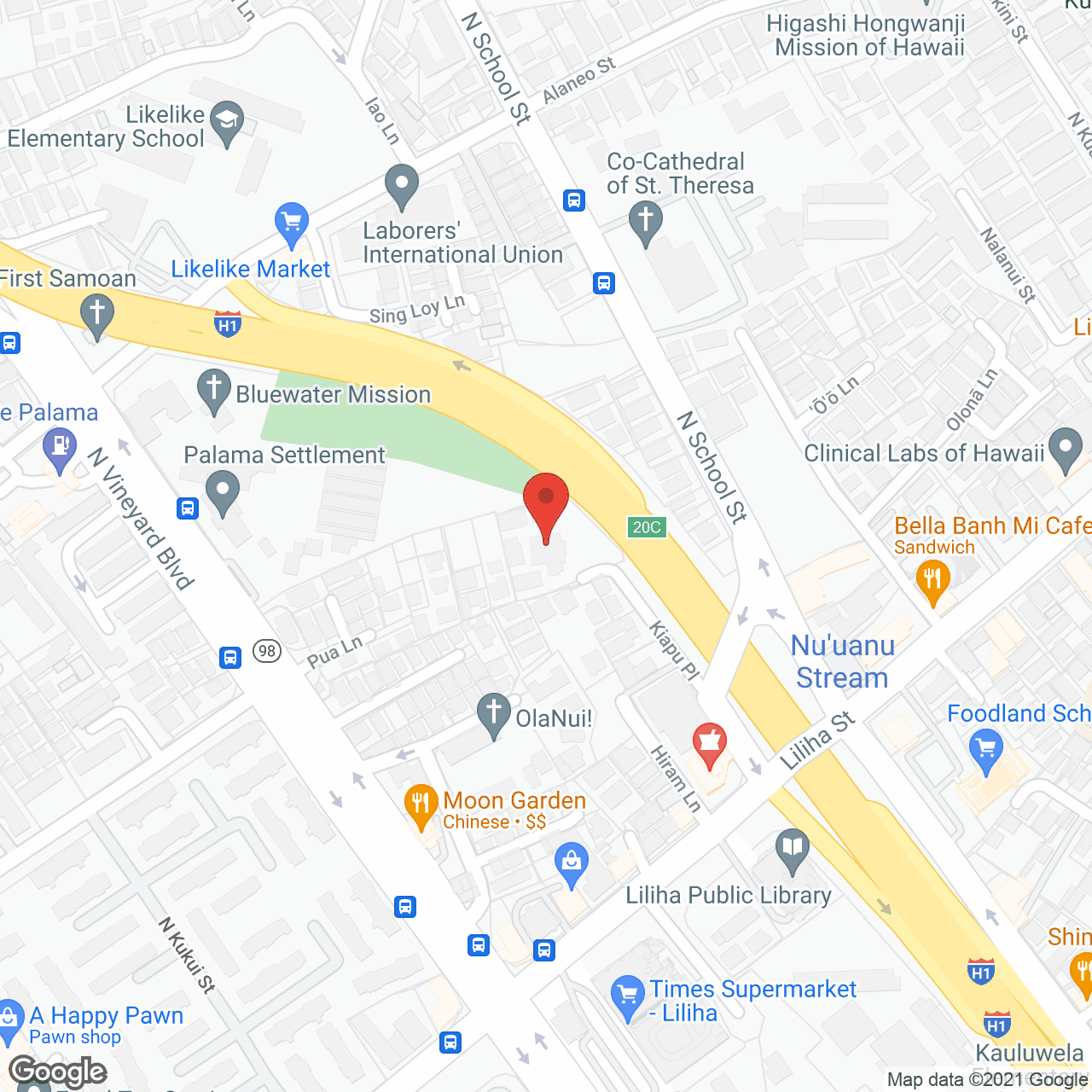 Korean Care Home in google map