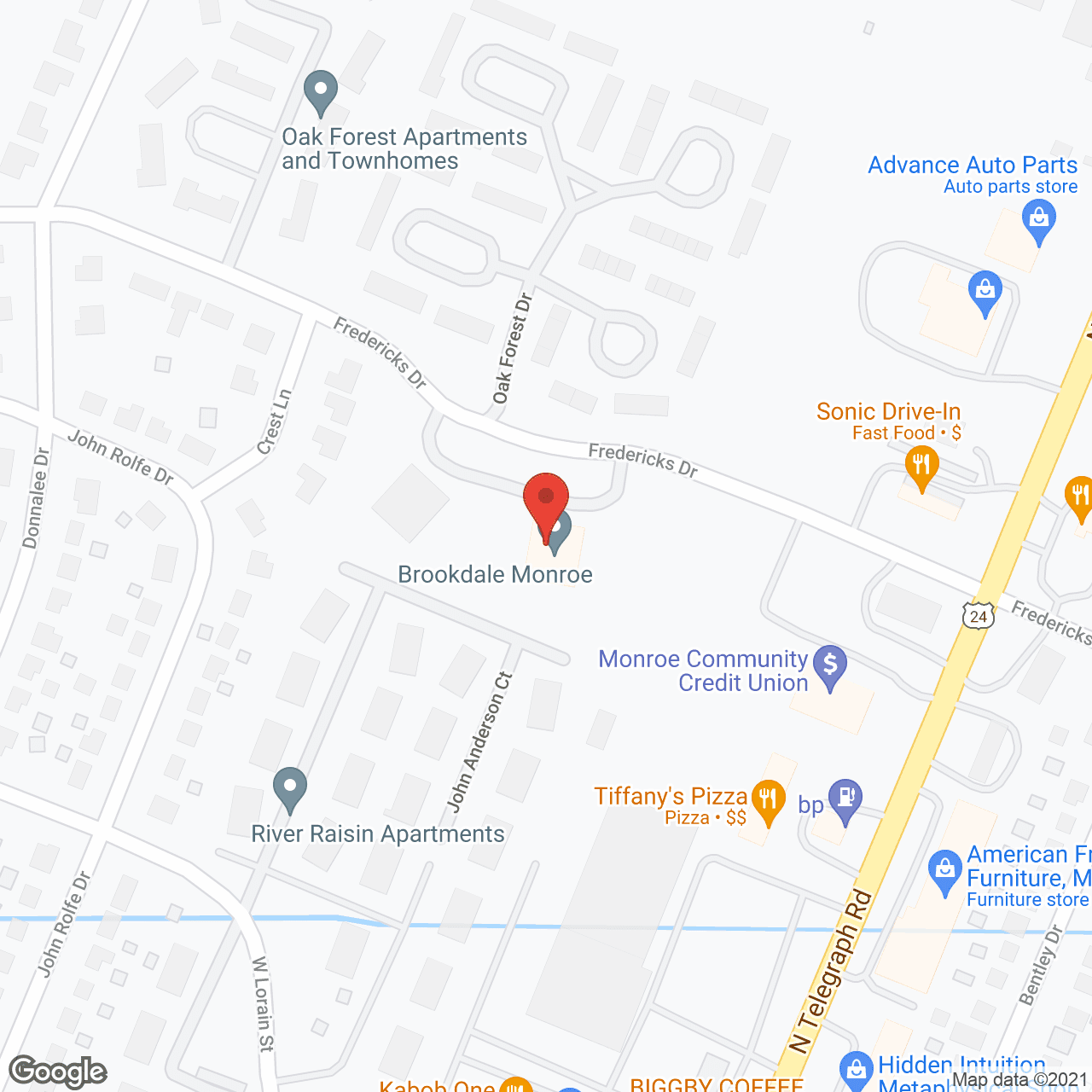 Sterling House of Monroe in google map