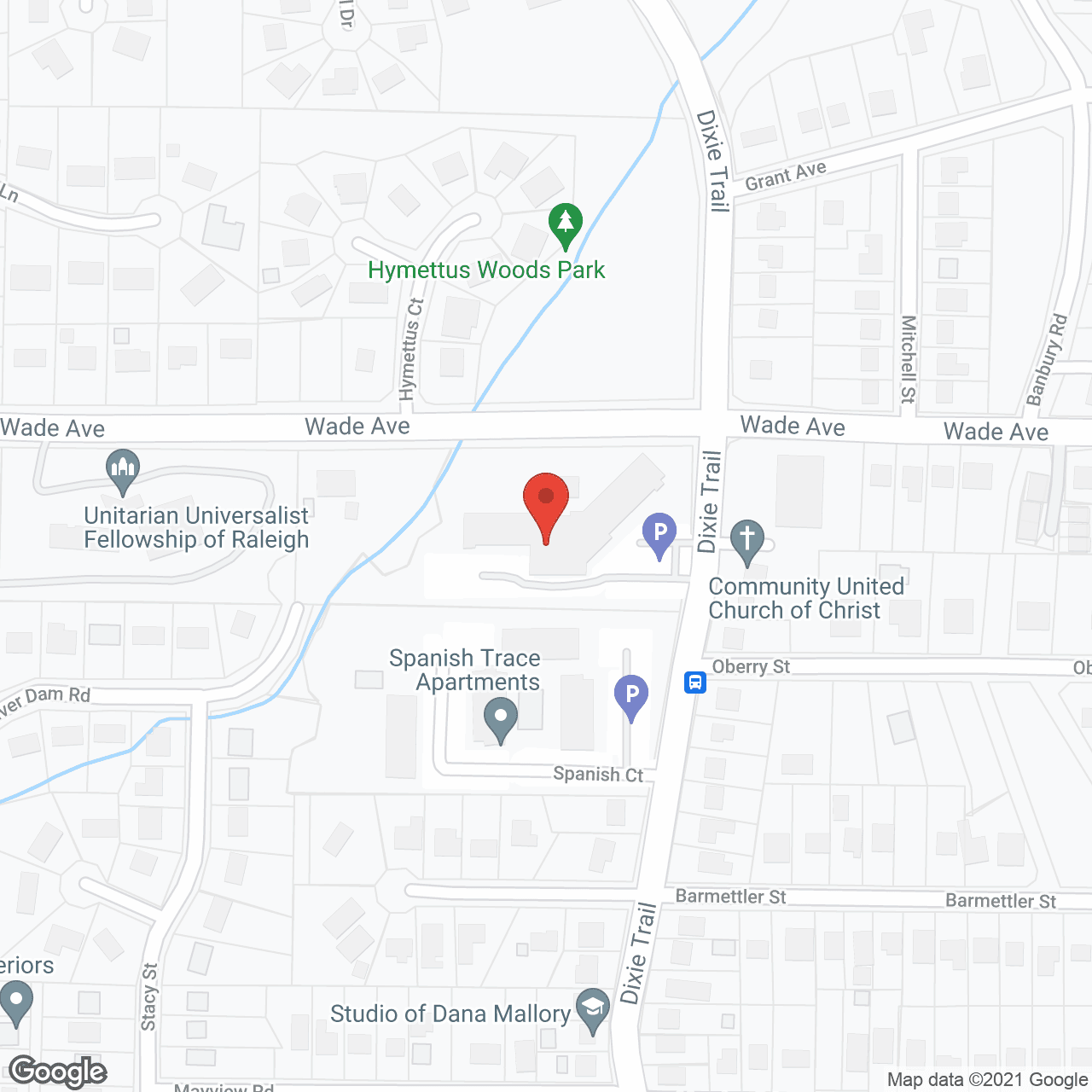 Morningside of Raleigh in google map