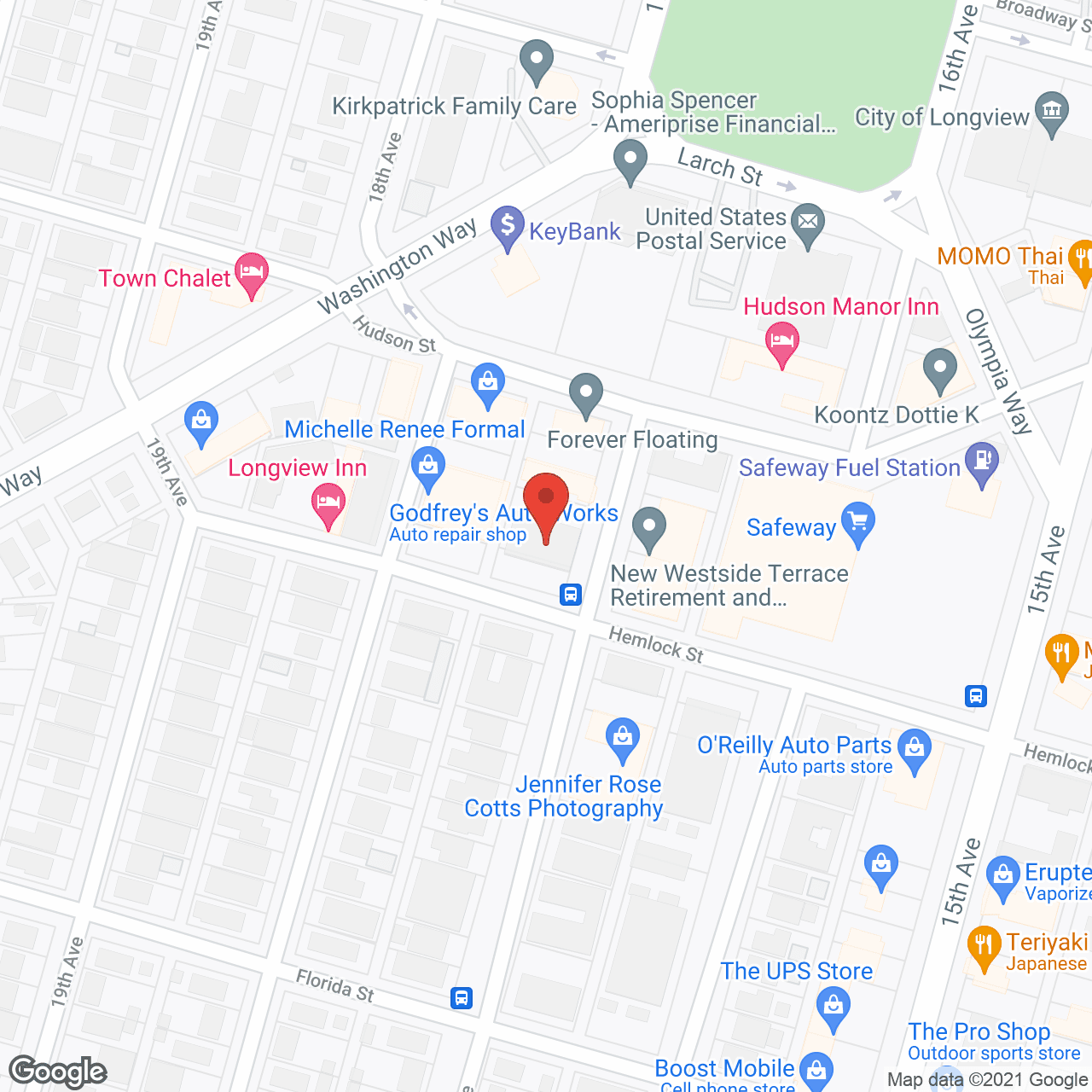 Hemlock Court Senior Apartment in google map