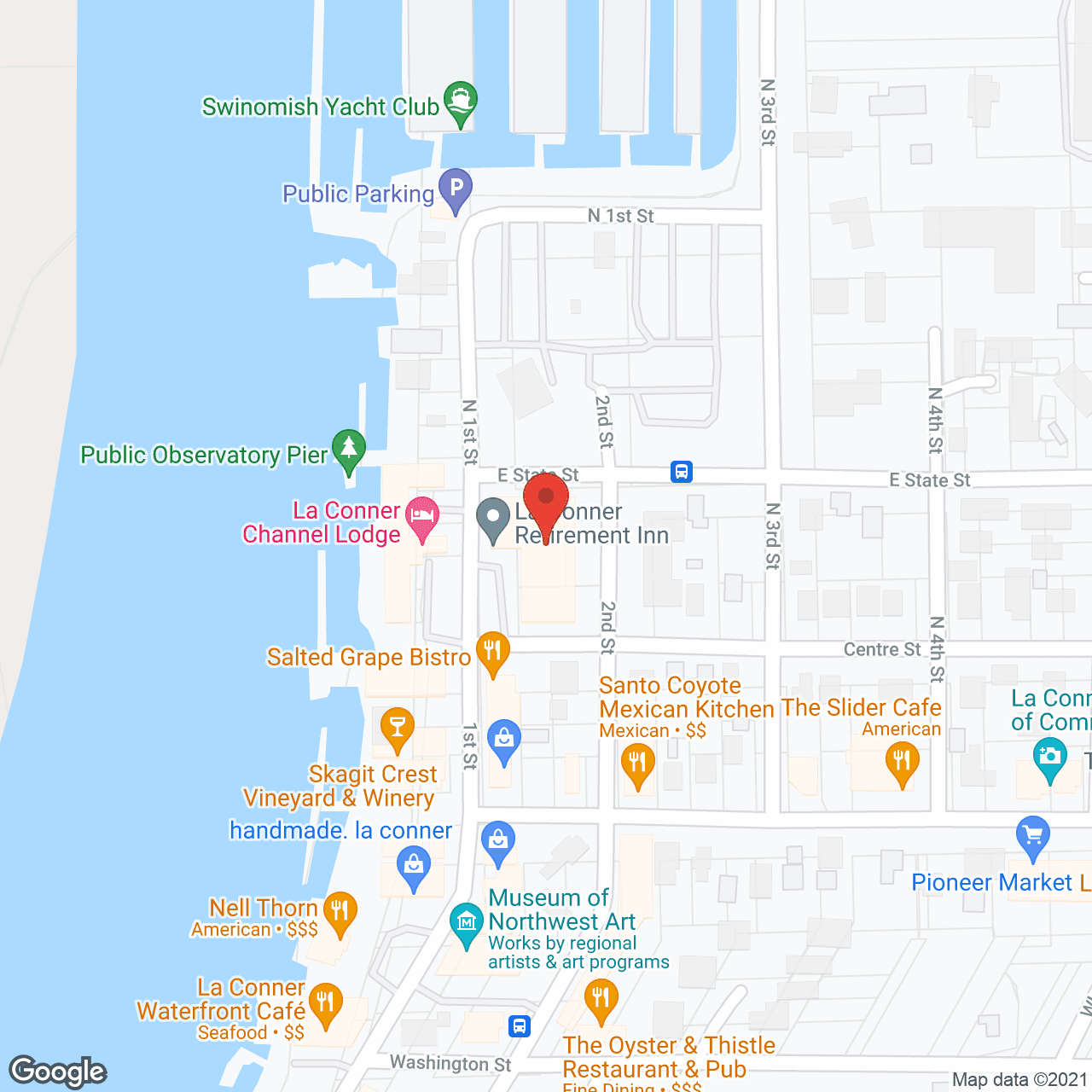 La Conner Retirement Inn in google map