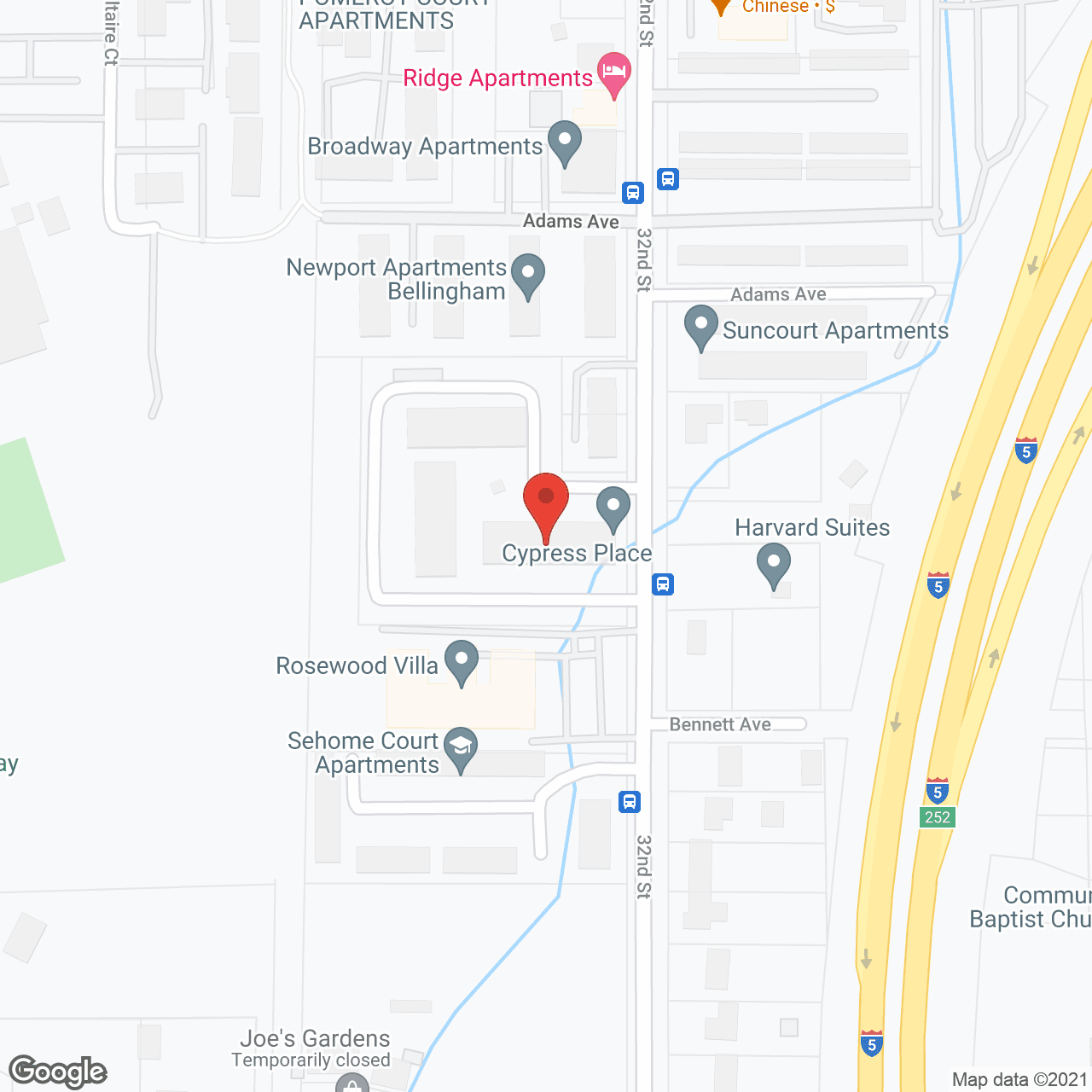 Sehome Park Care Ctr Inc in google map