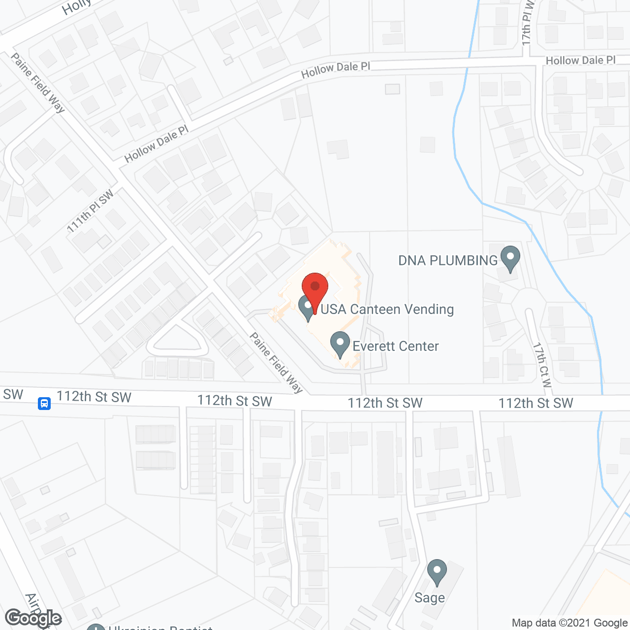 Genesis - Everett Center in google map