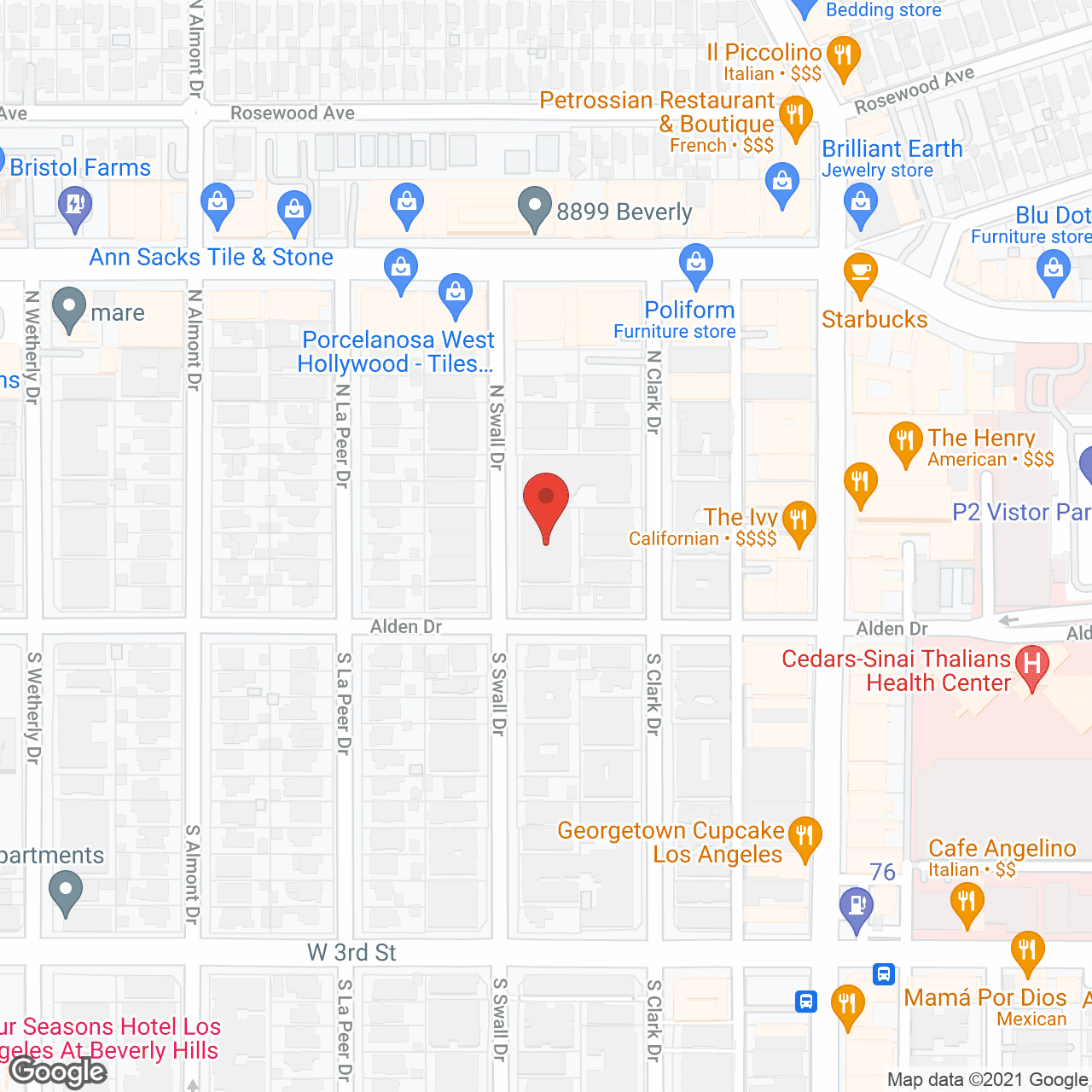 Helping Hands Home Health Reg in google map