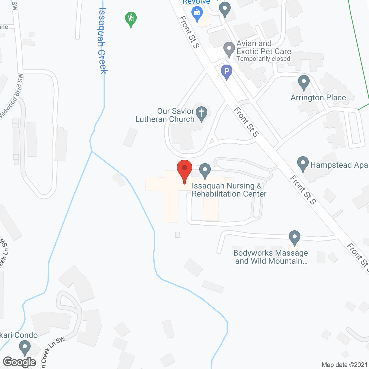 Issaquah Nursing and Rehabilitation Center in google map