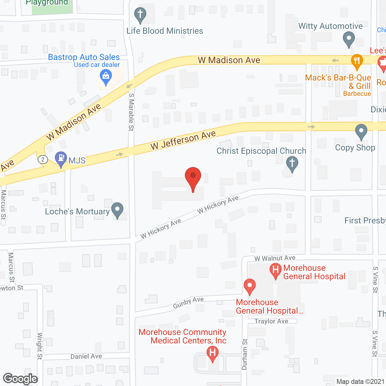 Hickory Manor Skilled Nursing Facility LLC in google map
