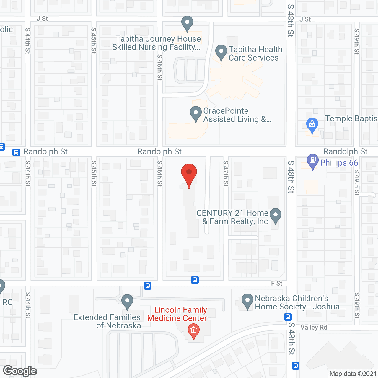 Tabitha Housing Svc in google map