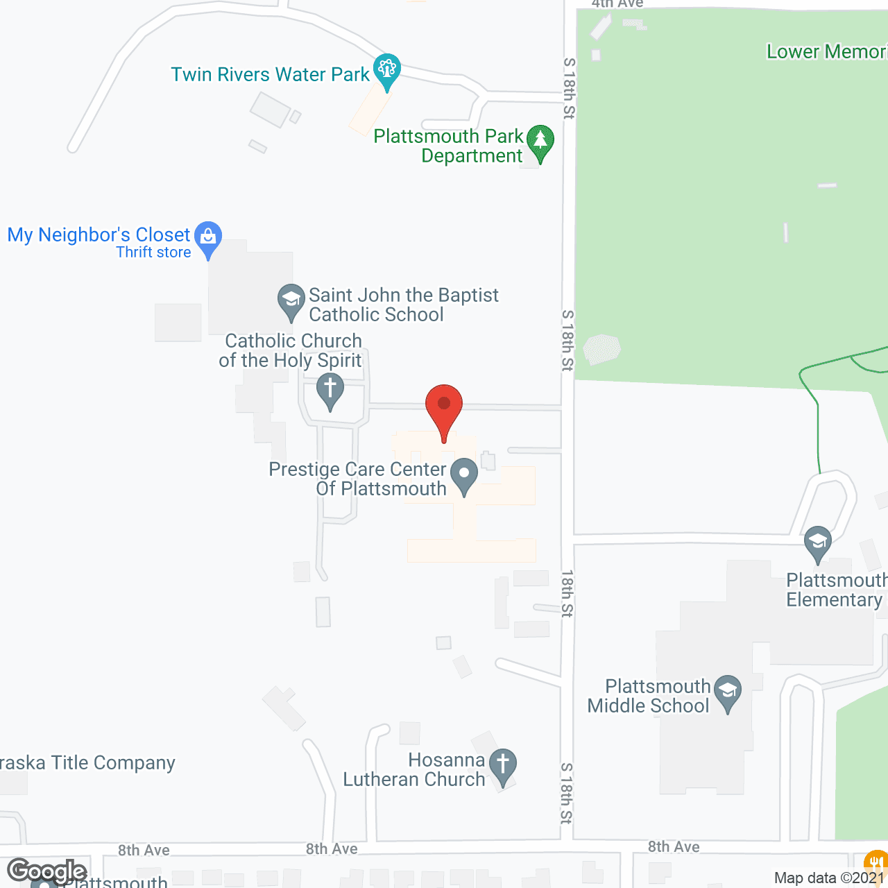 Golden Living Center - Plattsmouth in google map