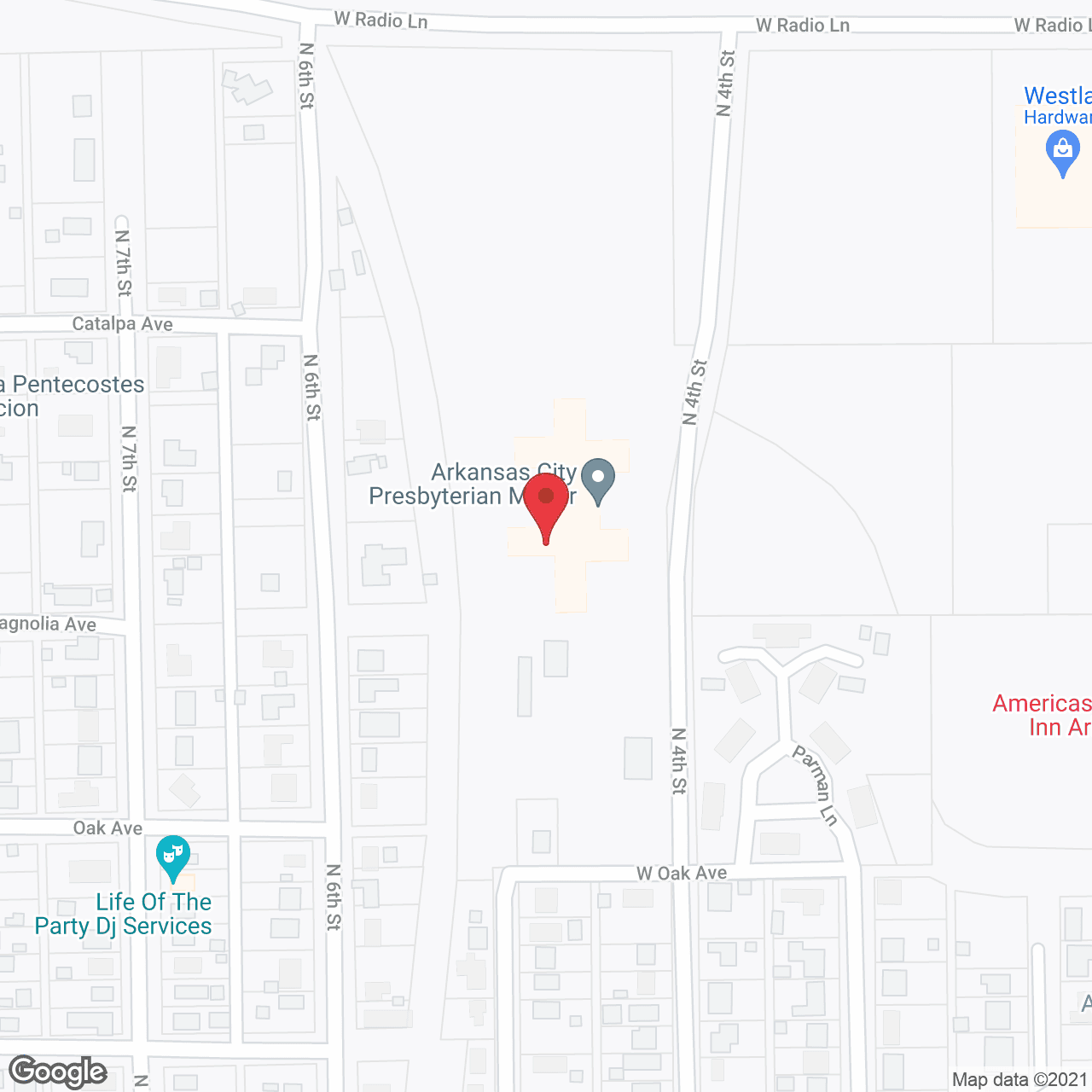 Arkansas City Presbyterian Manor in google map