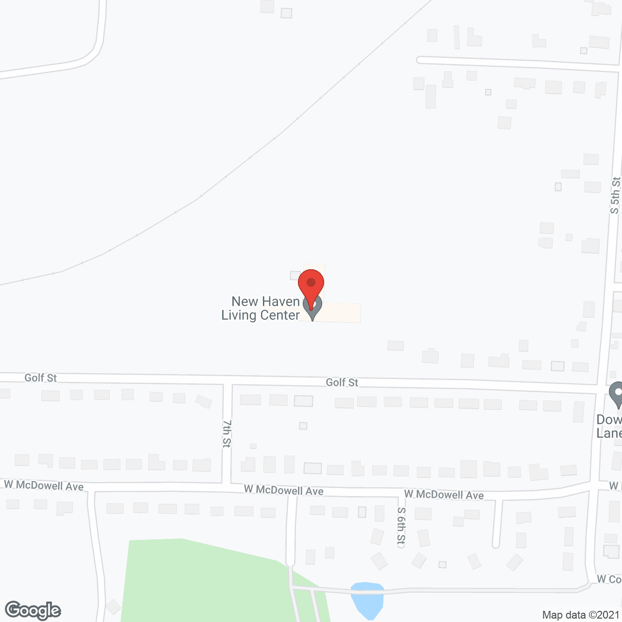 Golden Living Center - New Haven in google map