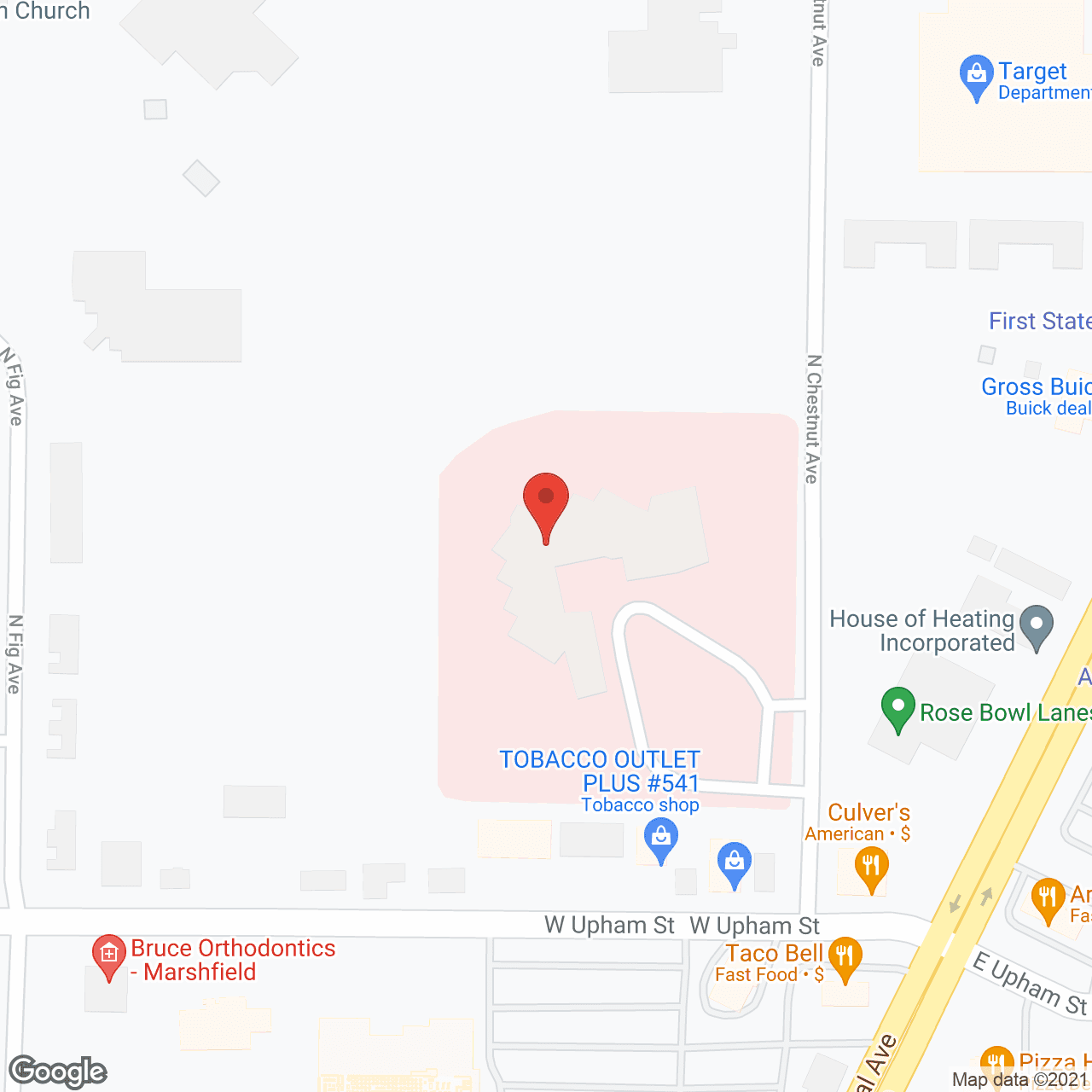 Norwood Health Ctr in google map