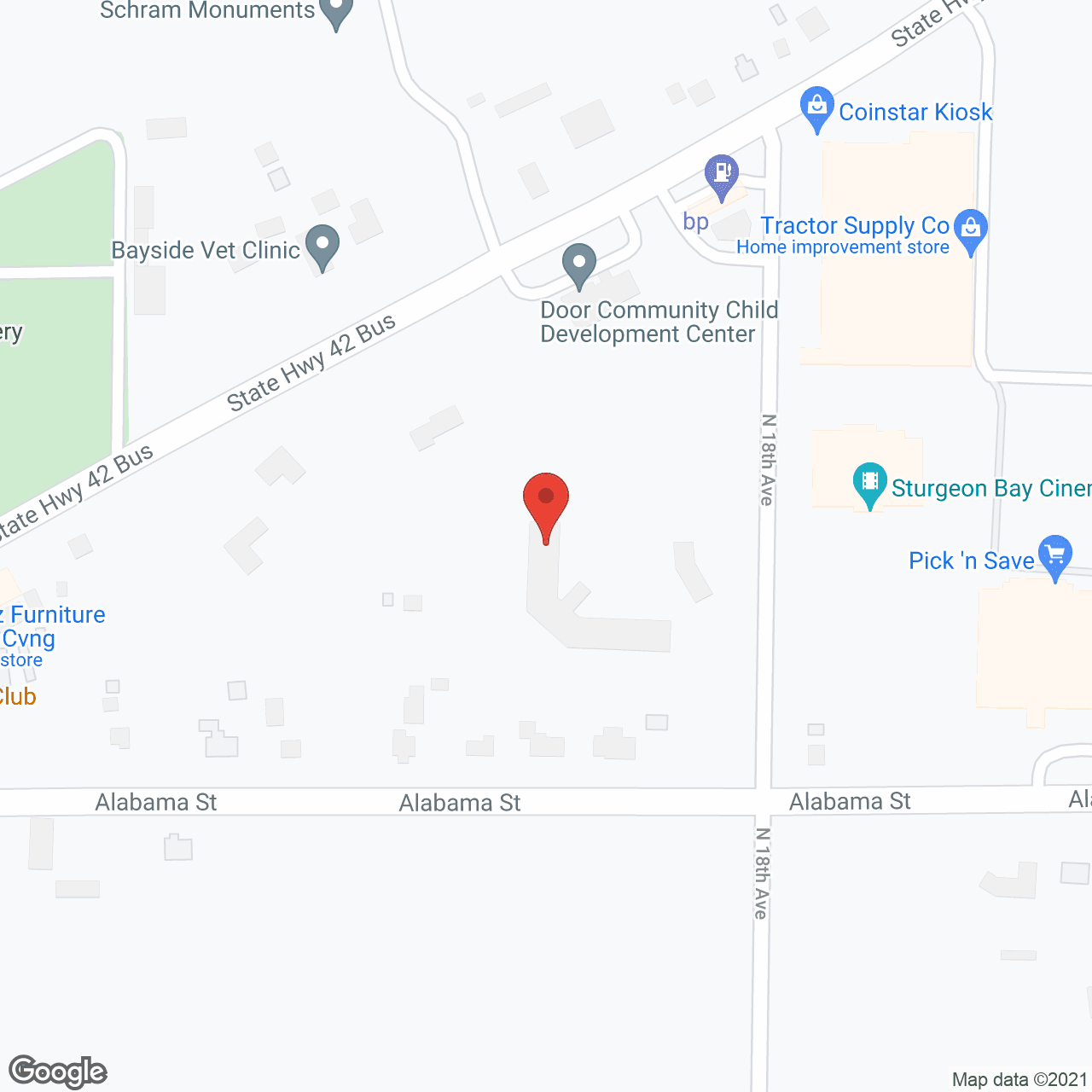 Pine Crest Village in google map