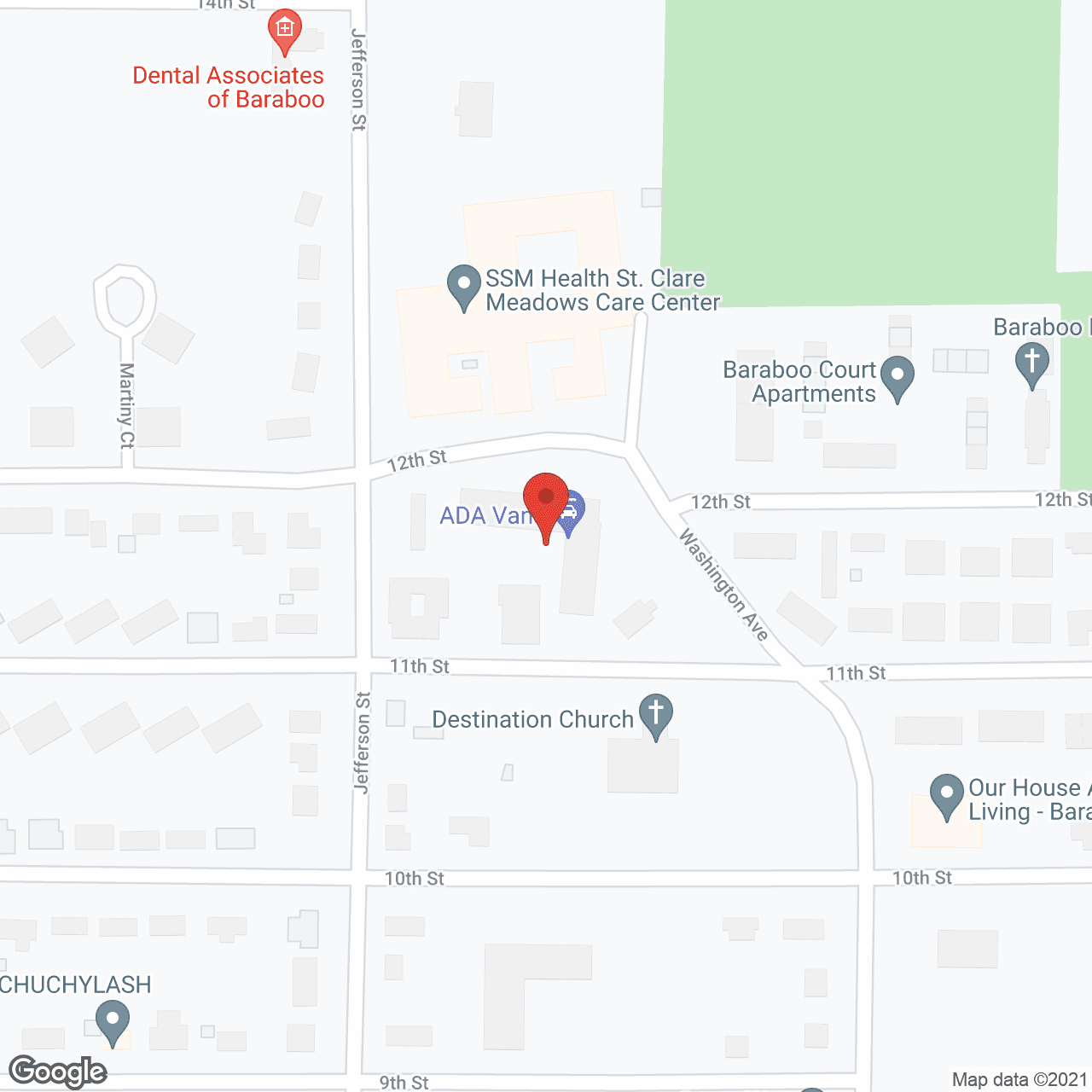Greenbriar Apartments in google map