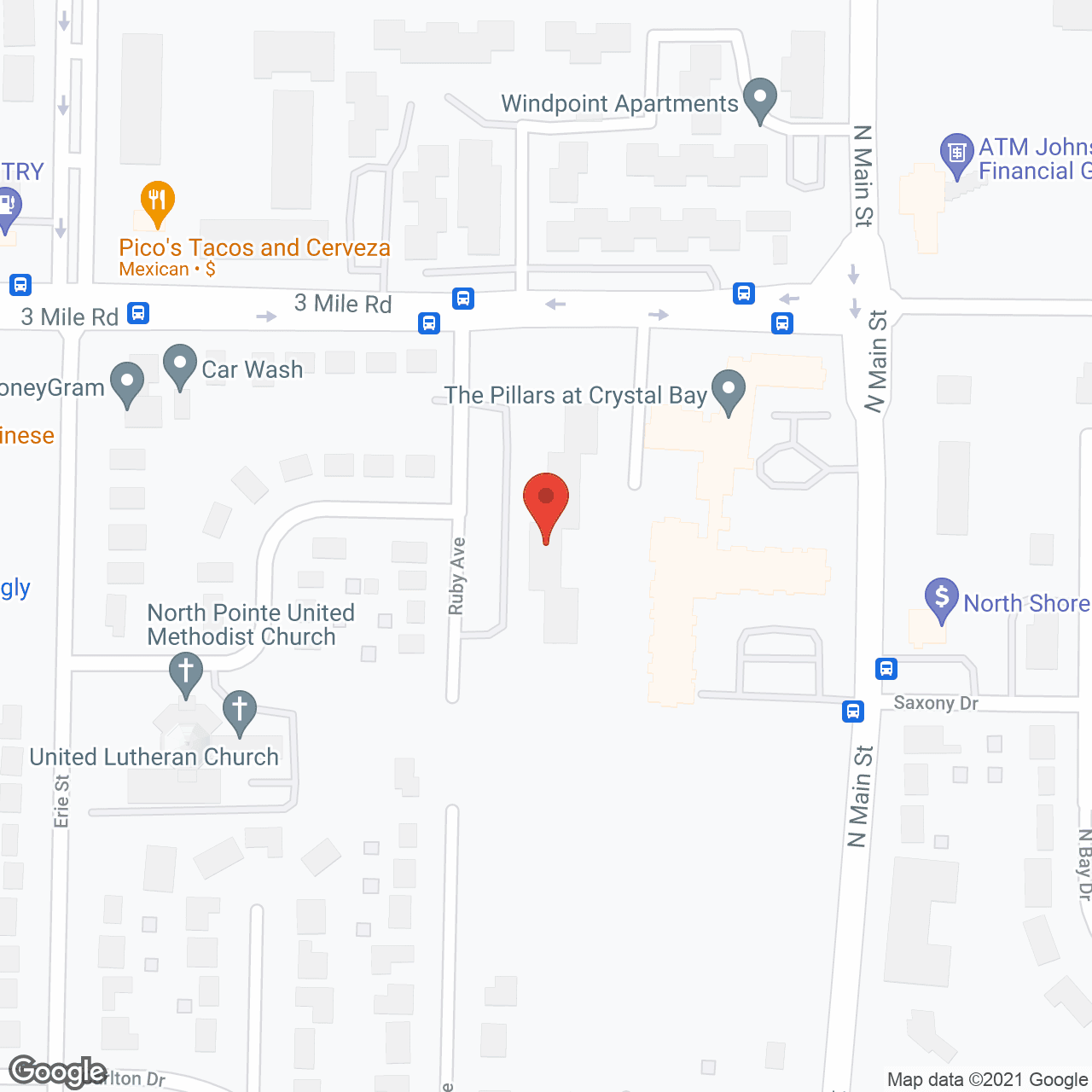 Lincoln Villas North in google map